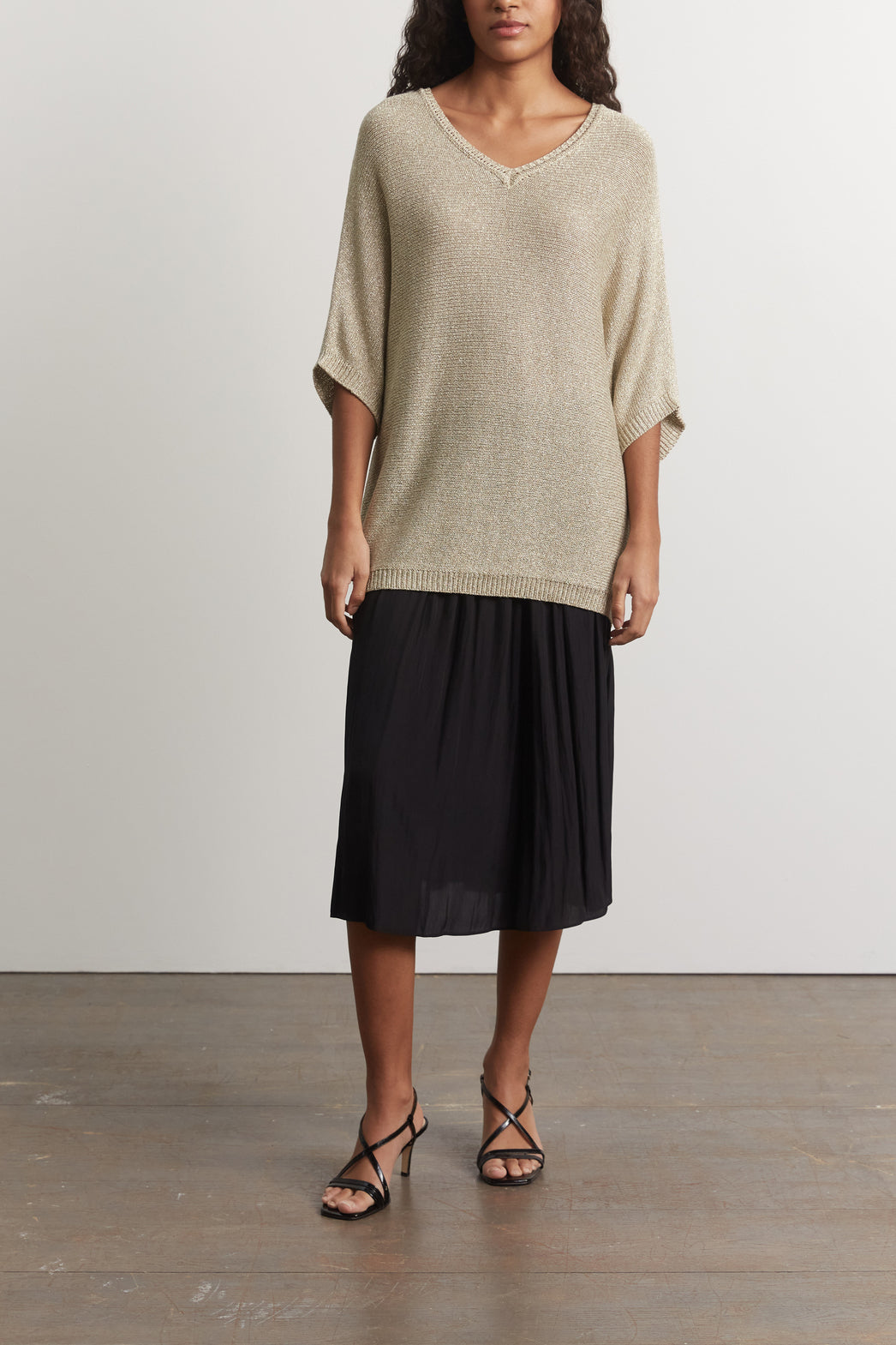 Pull doré - LAZLO Faume - seconde main