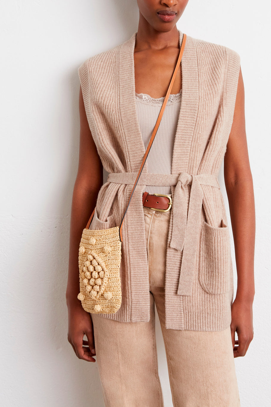 Gilet en laine sans manche - LAUREEN Faume - seconde main