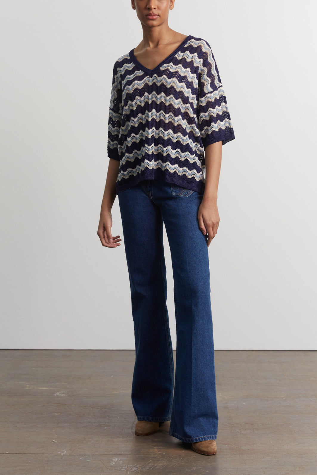 Pull esprit crochet - LAURE Faume - seconde main
