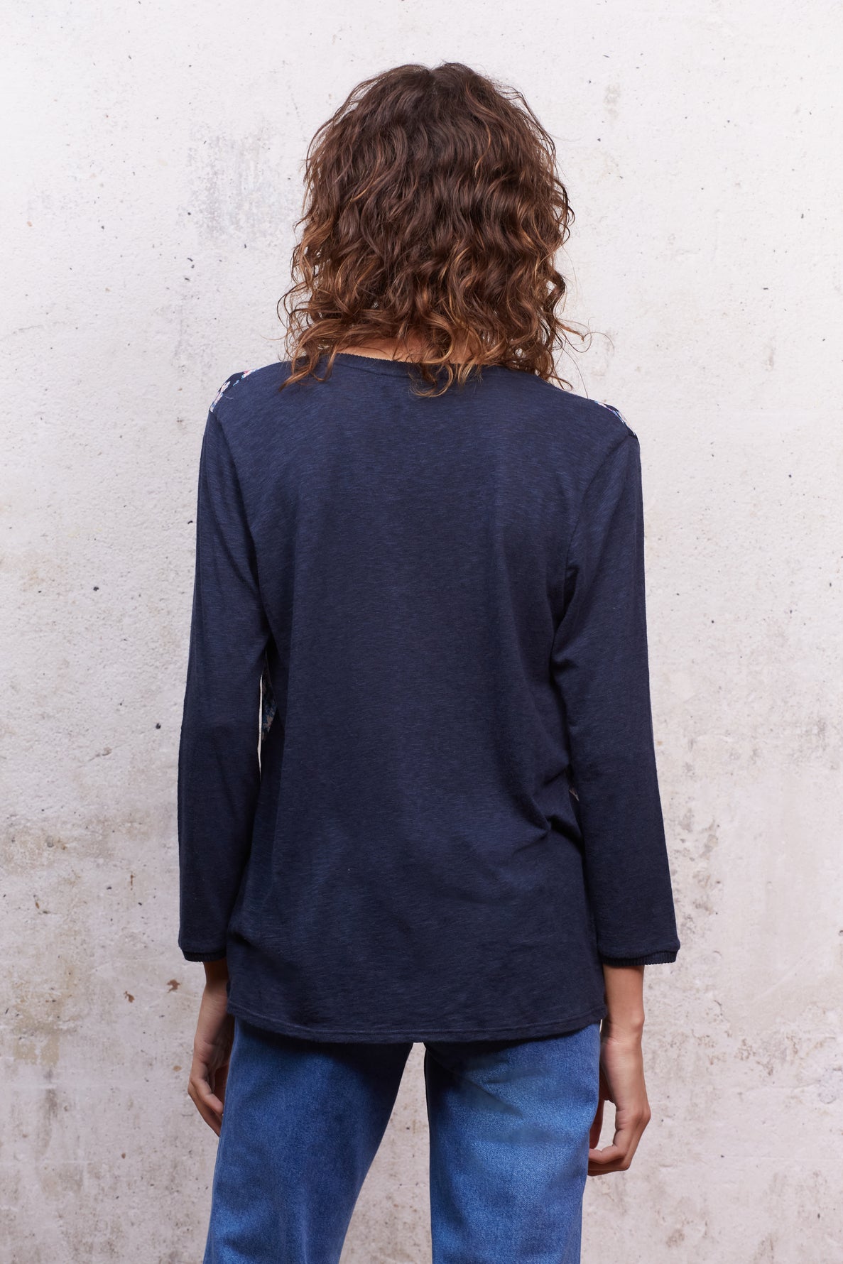 T-shirt bi-matière - ALEXIE Faume - seconde main