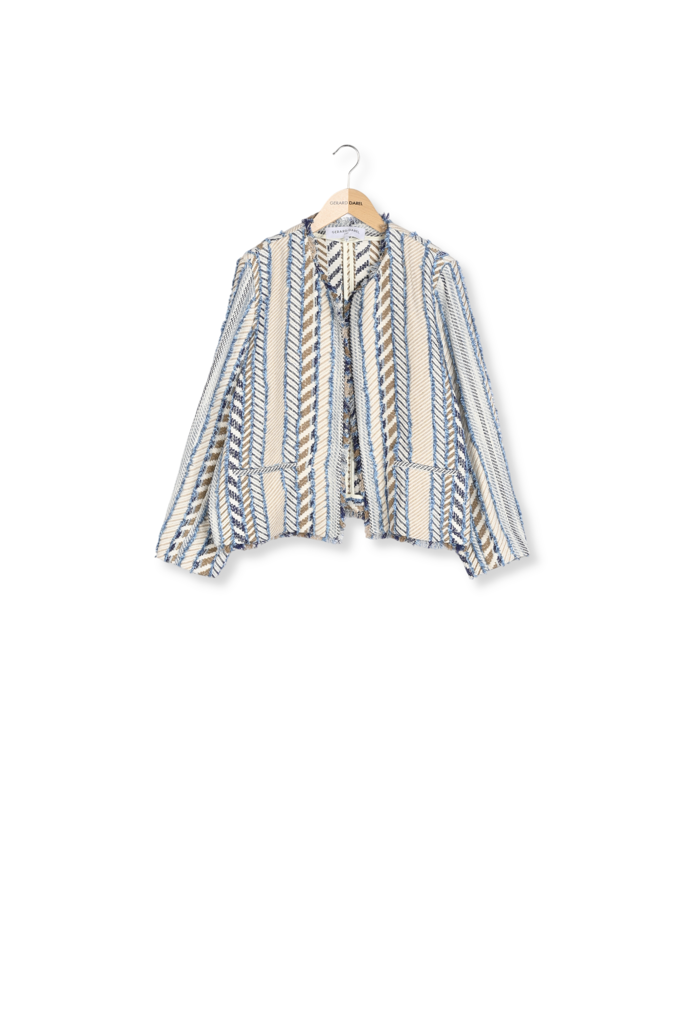 Veste en Tweed inspiration ethnique - NAHEMA Faume - seconde main