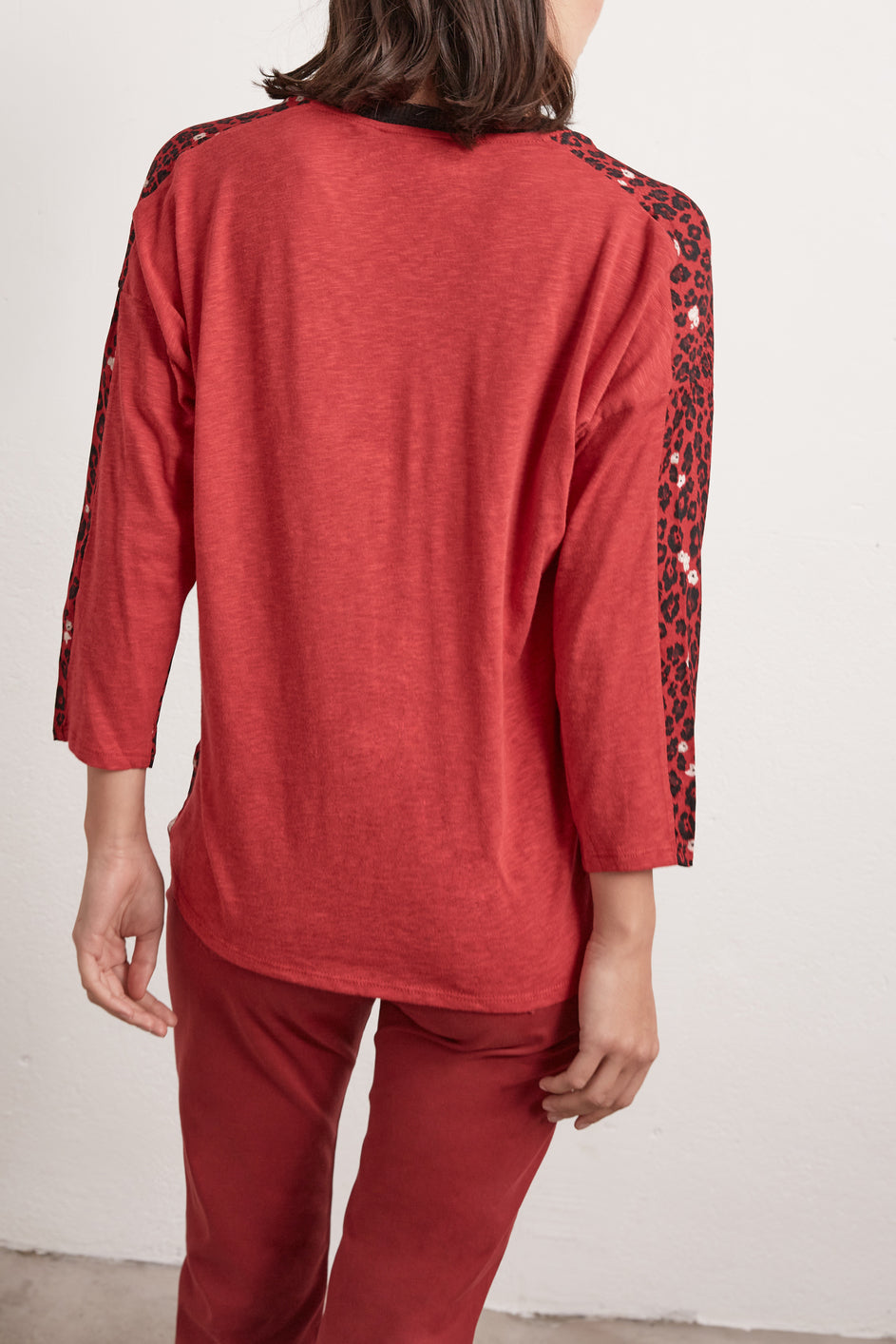 POLINNIA- Tee shirt imprimé animalier Faume - seconde main