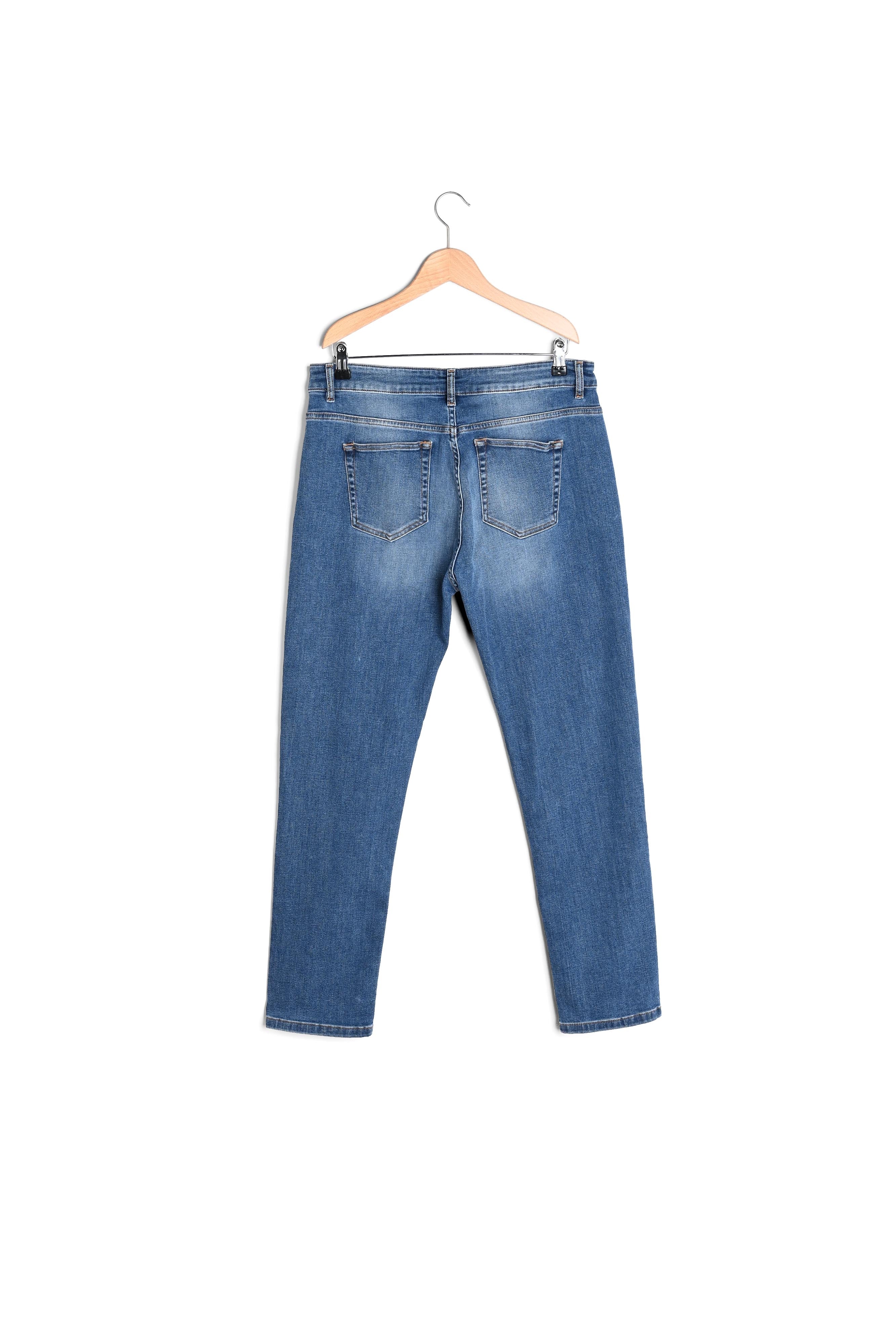 Jean slim brut délavé - ELEVEN Faume - seconde main