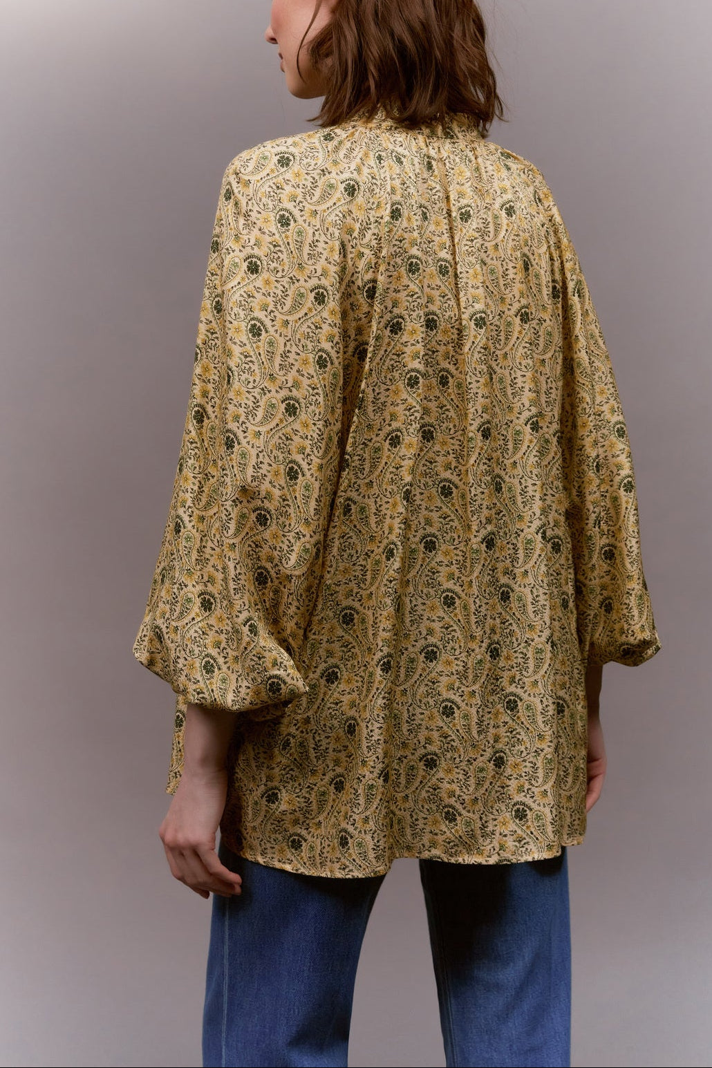 Blouse imprimée oversize - CLOANE Faume - seconde main