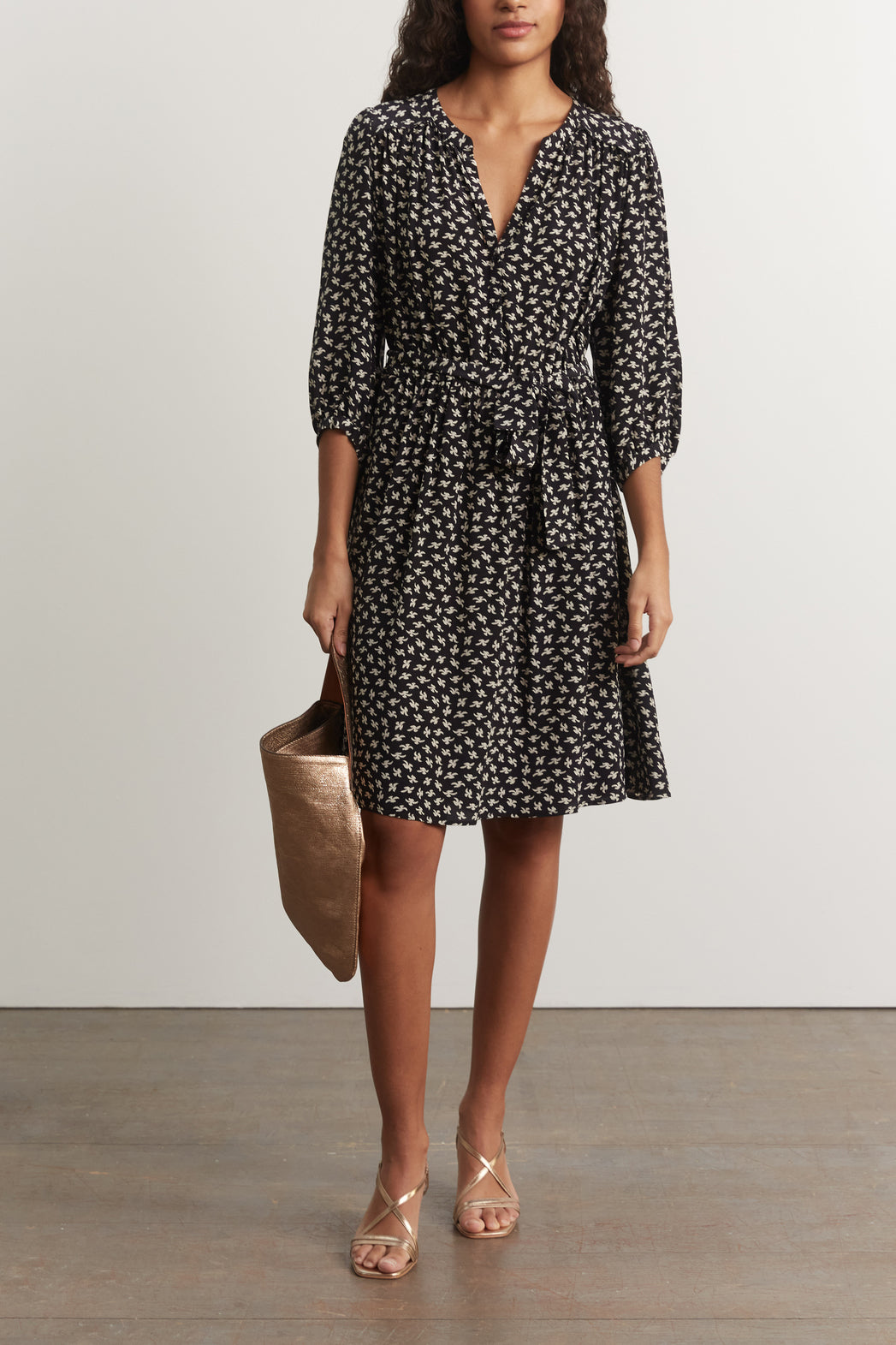 Robe en 100% soie - JUNON Faume - seconde main