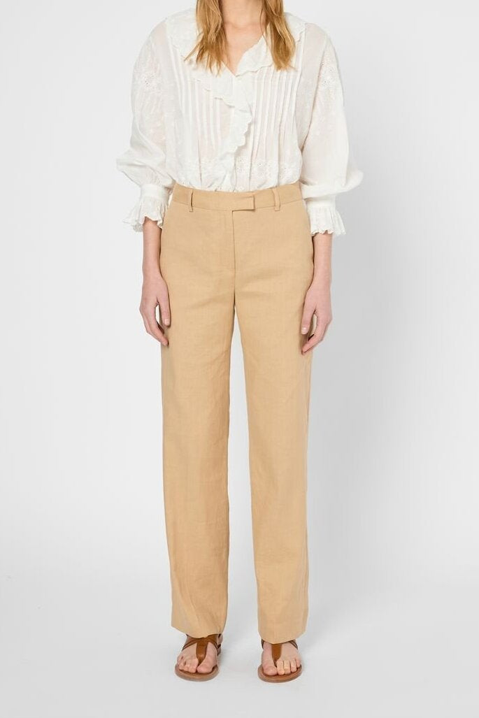 Pantalon large en lin et coton - LILLA Faume - seconde main