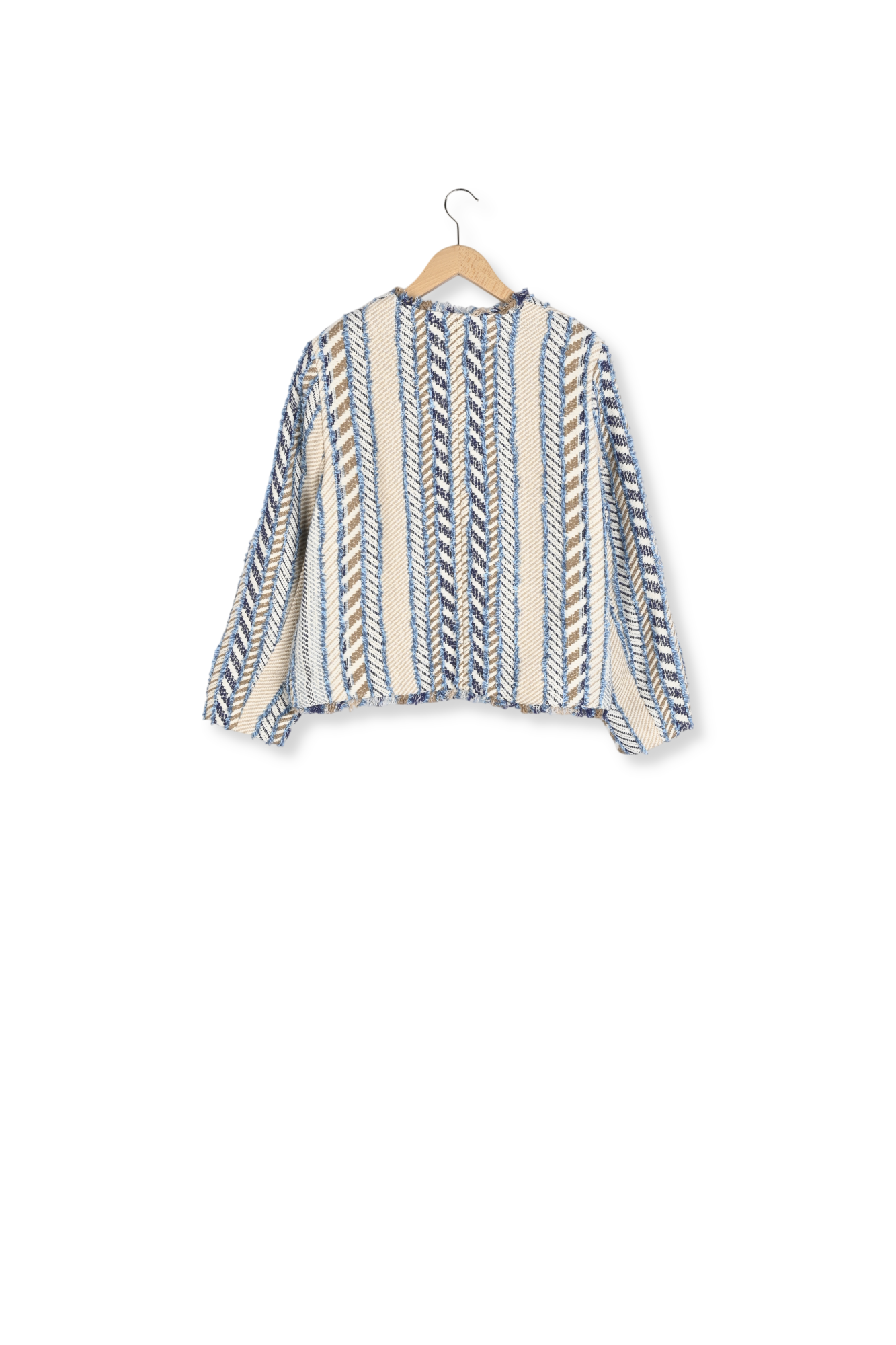 Veste en Tweed inspiration ethnique - NAHEMA Faume - seconde main