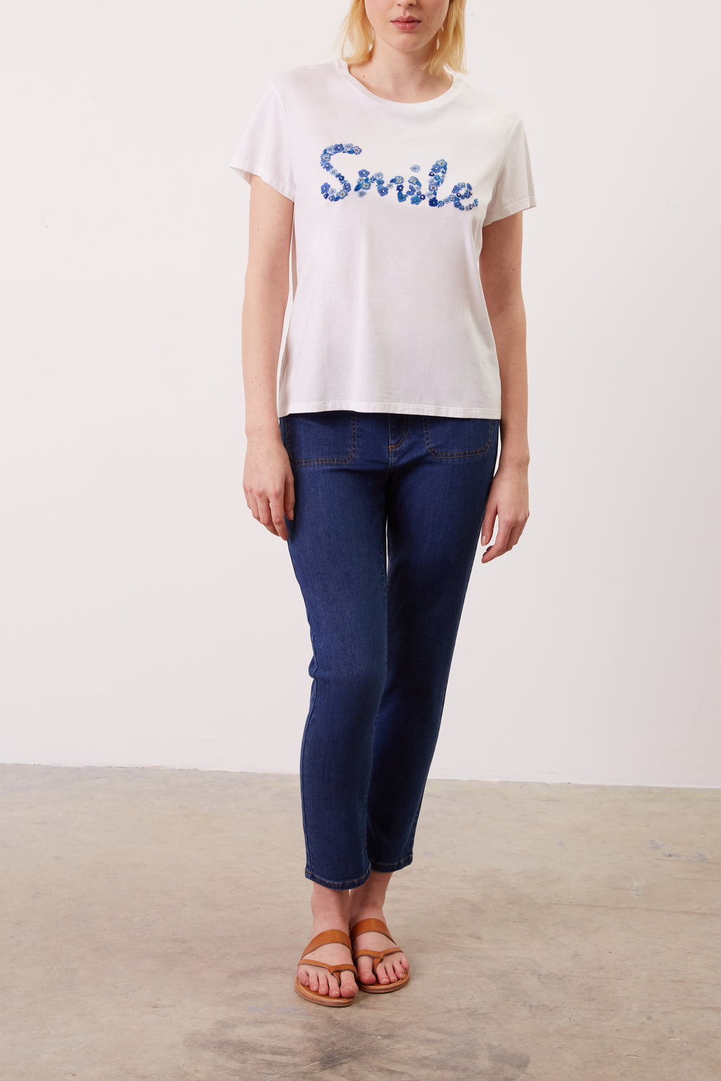 T-Shirt en coton brodé 