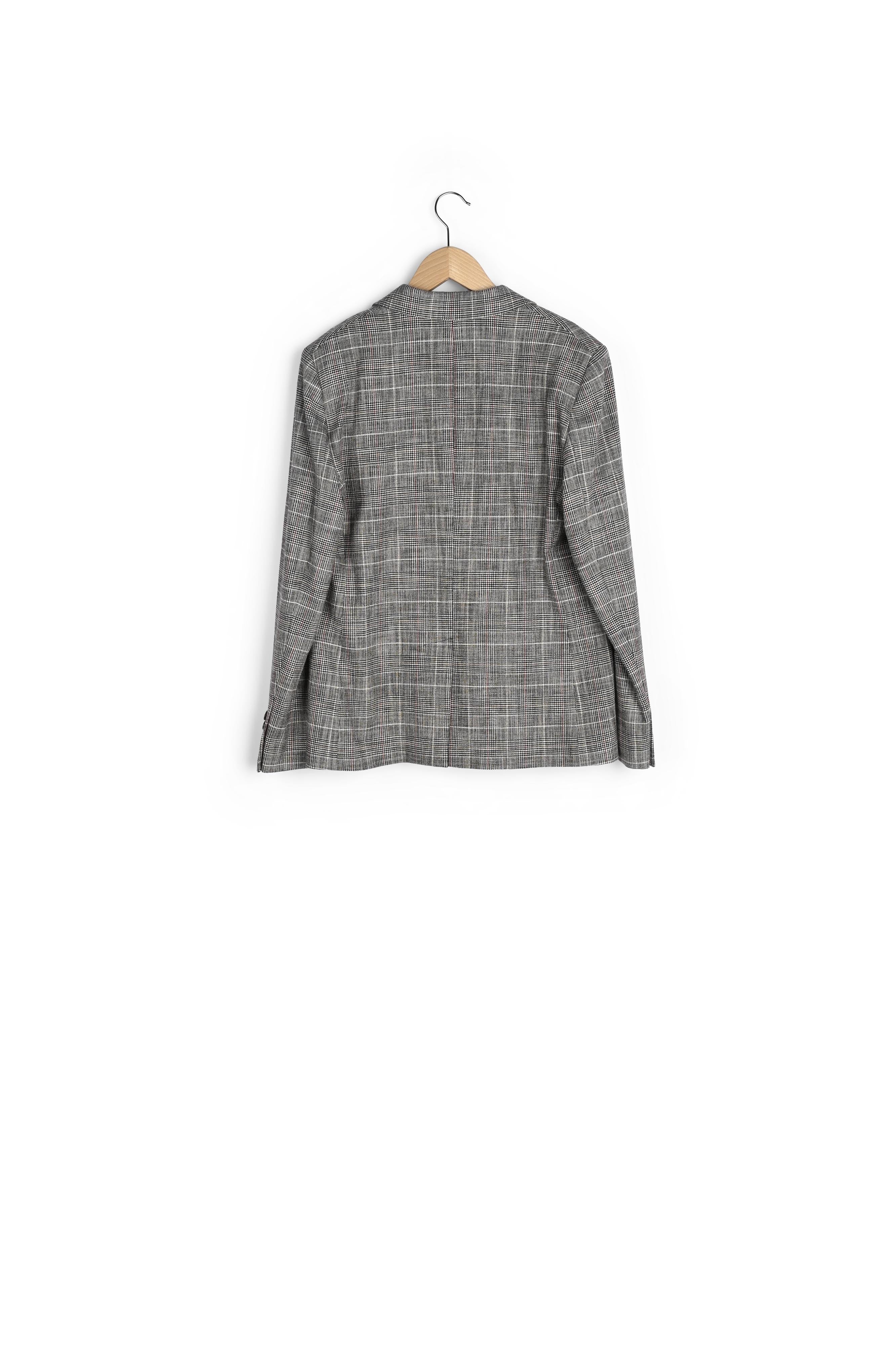 Bruma - Veste à imprimé prince de galles Faume - seconde main