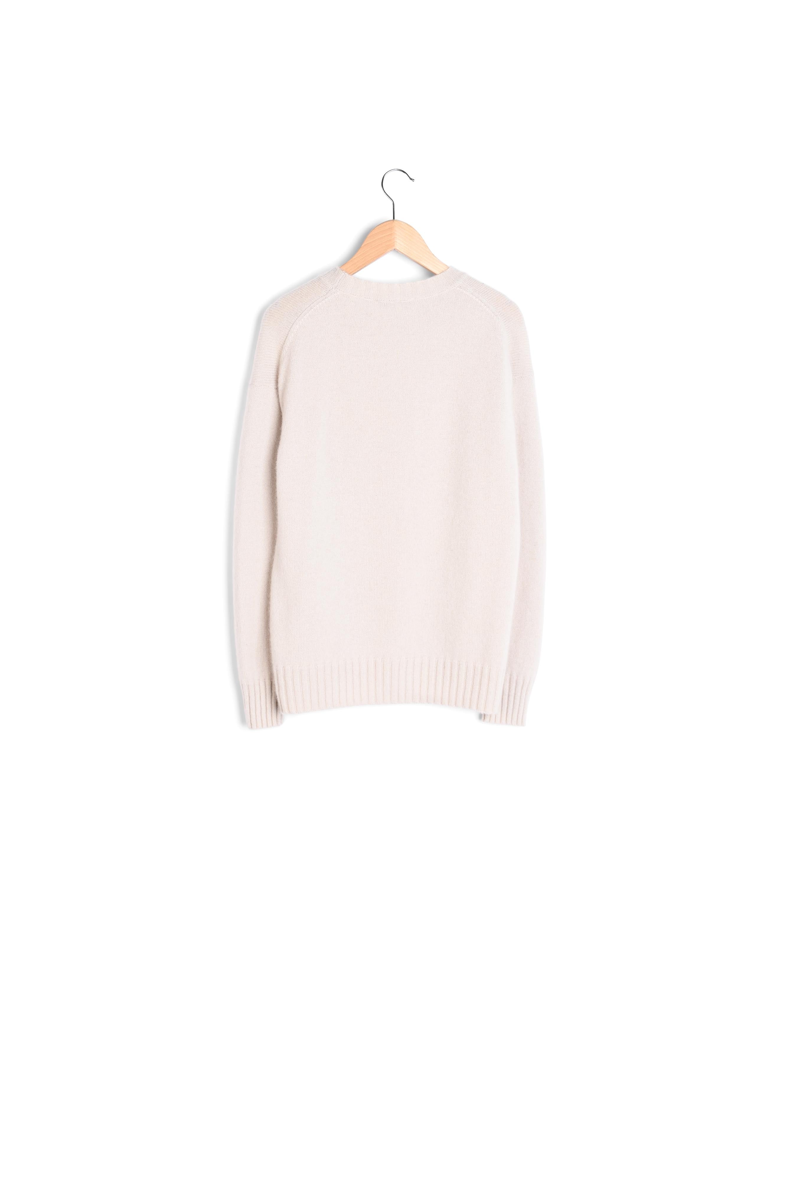 Pull col rond en cachemire - LAETITIA Faume - seconde main