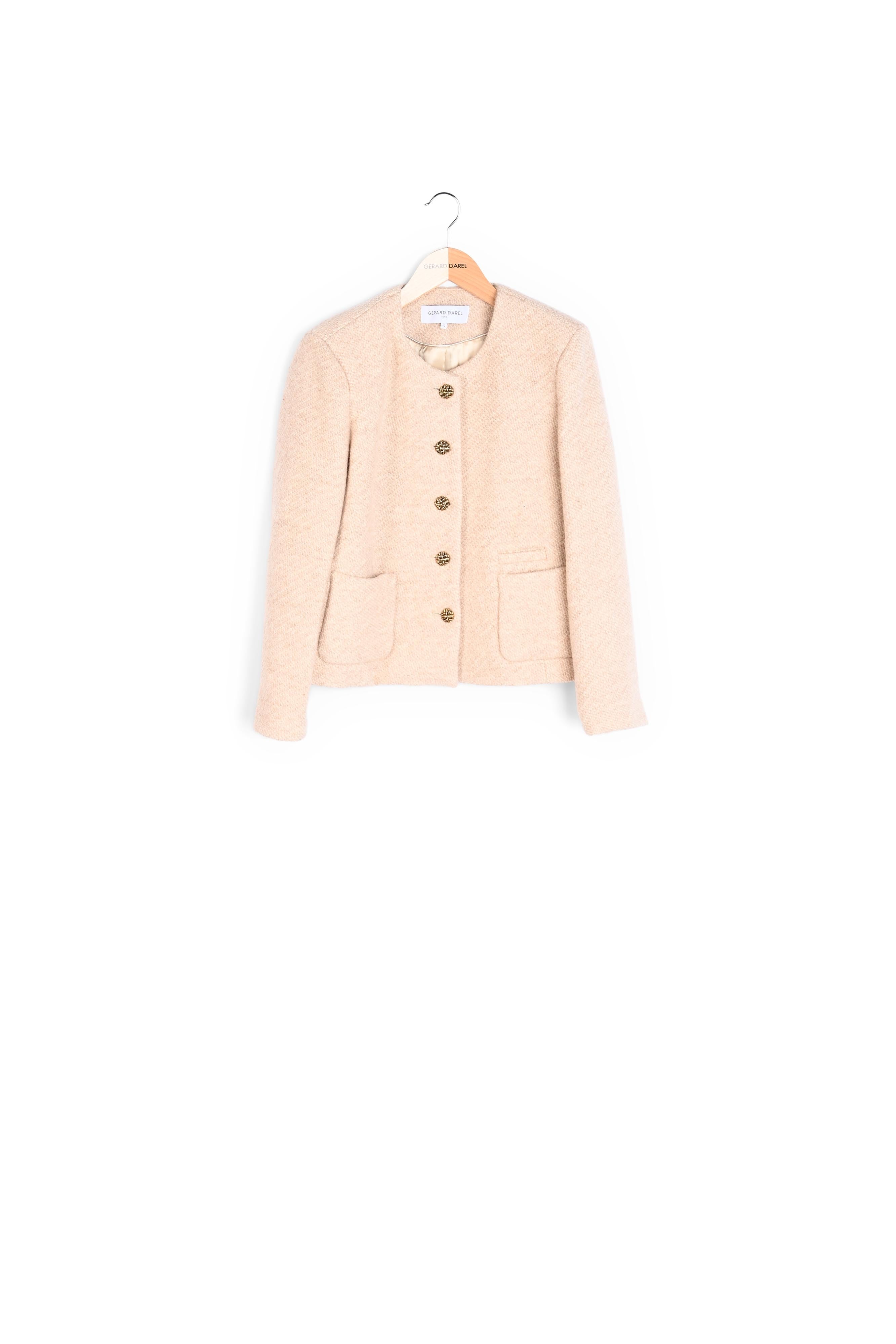 Veste tweed en laine - NOELYSE Faume - seconde main