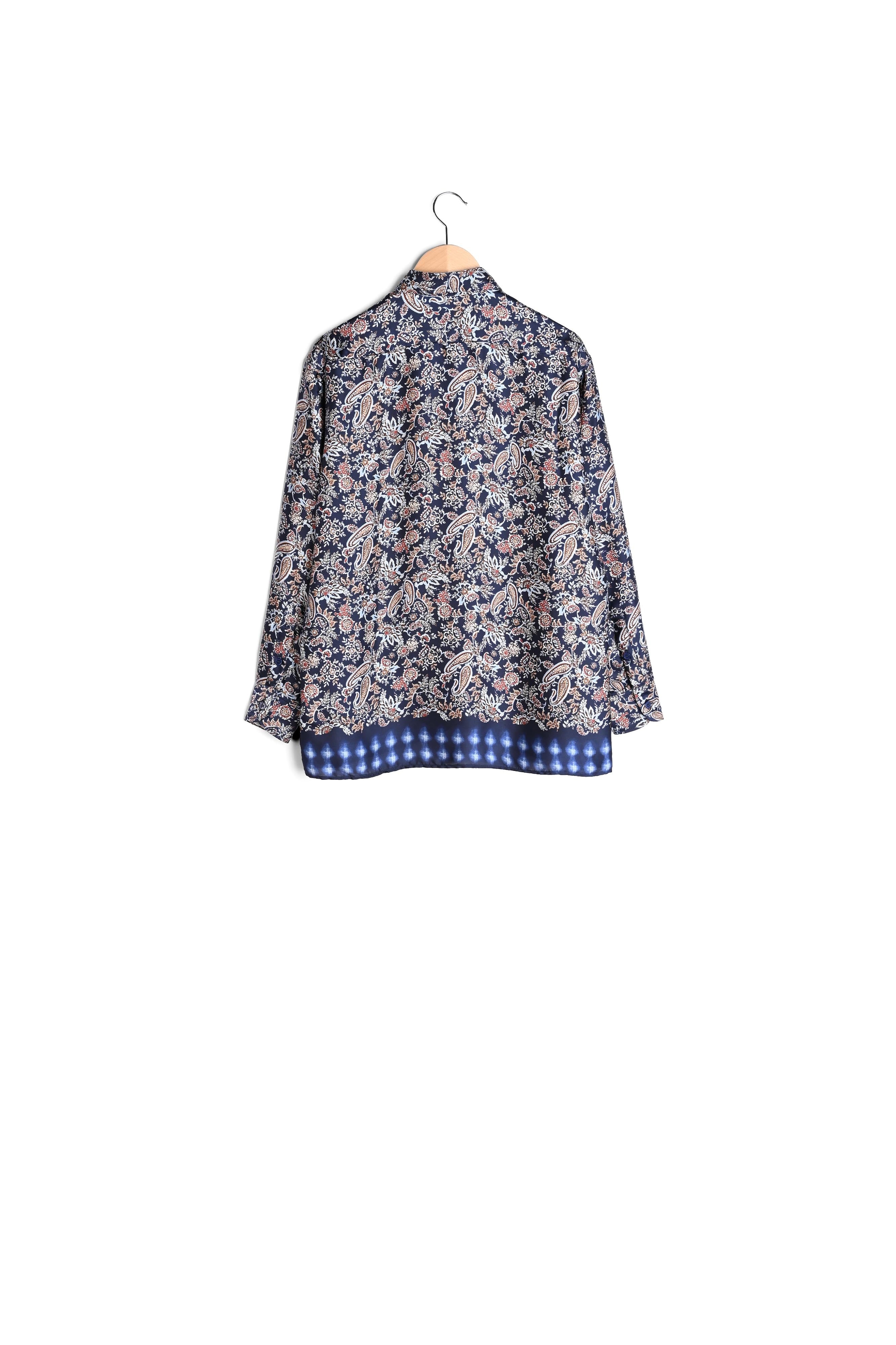 Chemise ample à imprimé cachemire - CLYDE Faume - seconde main