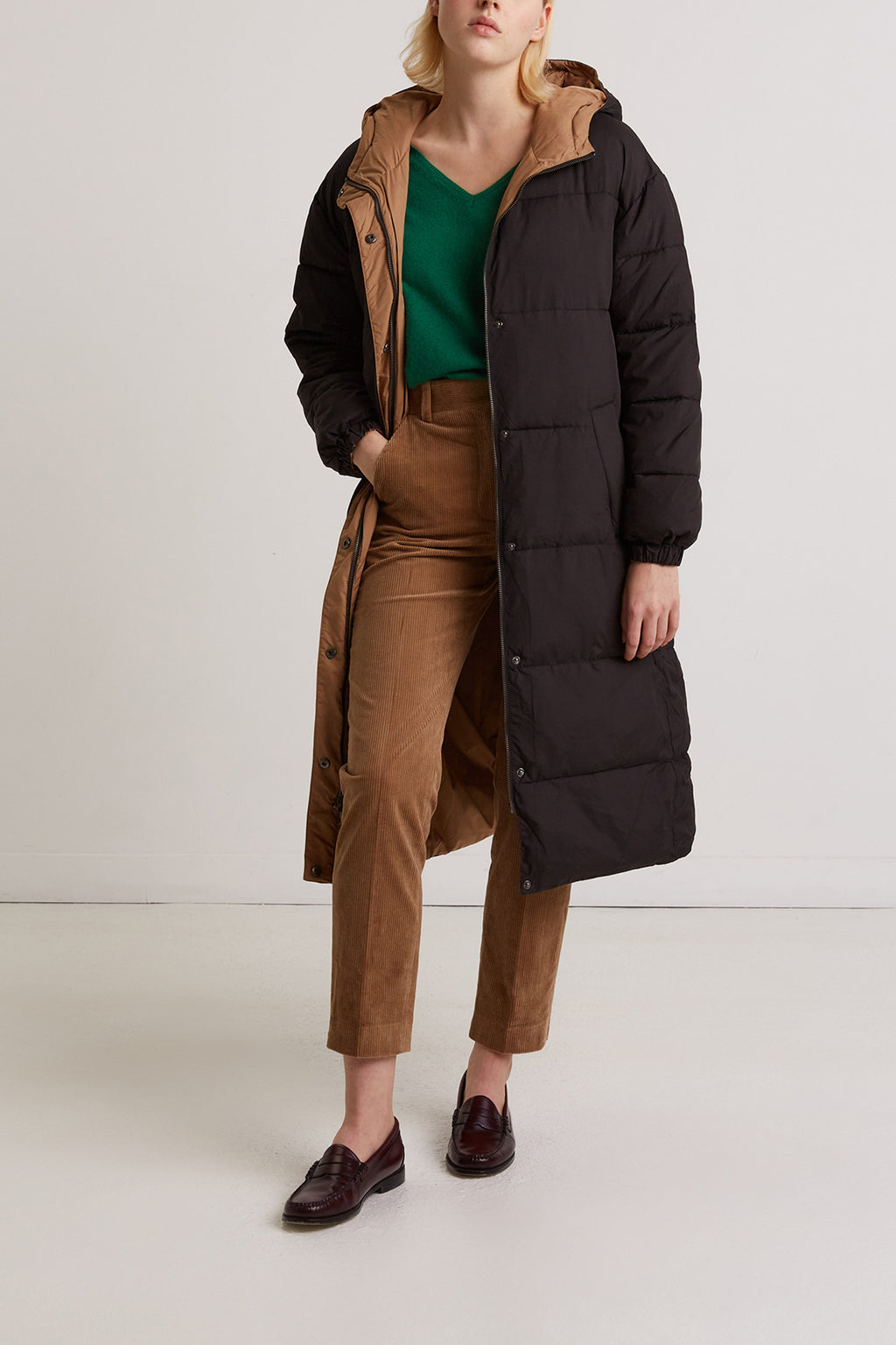 Doudoune longue réversible - SHIRLEY Faume - seconde main