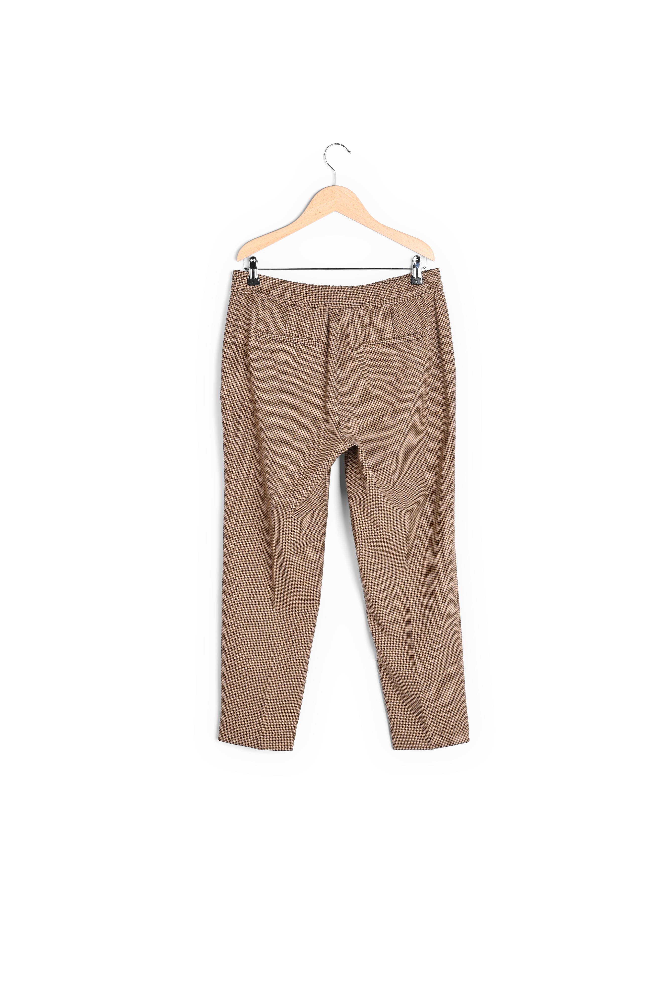 Pantalon tailleur décontracté à motif - EMMA Faume - seconde main