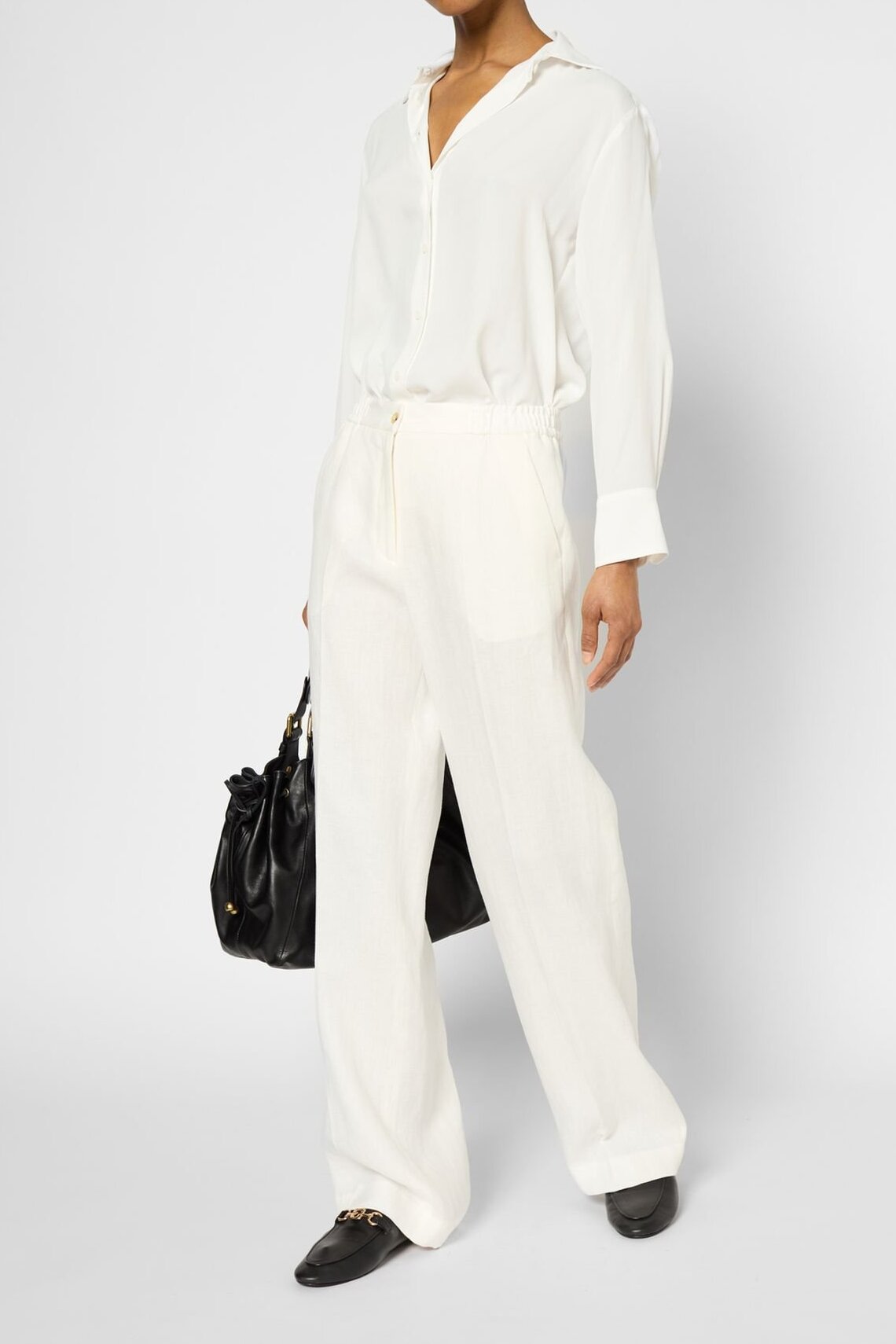 Pantalon large en lin - LENE Faume - seconde main