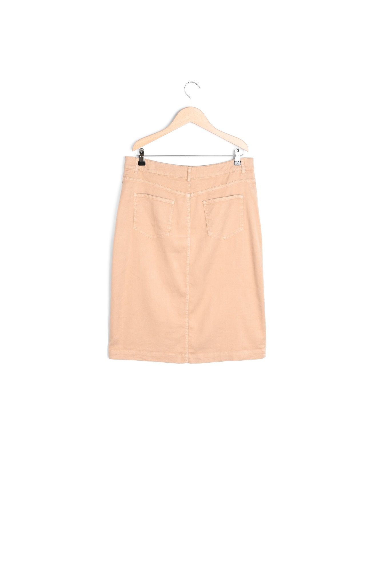 Jupe droite en lin et coton - DORYS Faume - seconde main