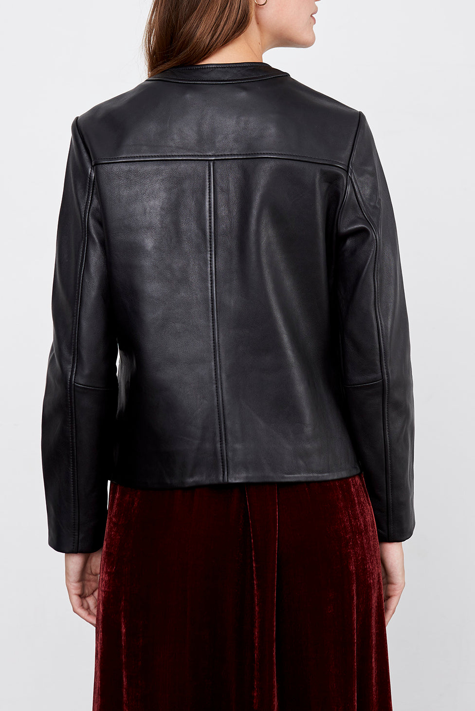 NIKY - Veste en cuir d'agneau Faume - seconde main