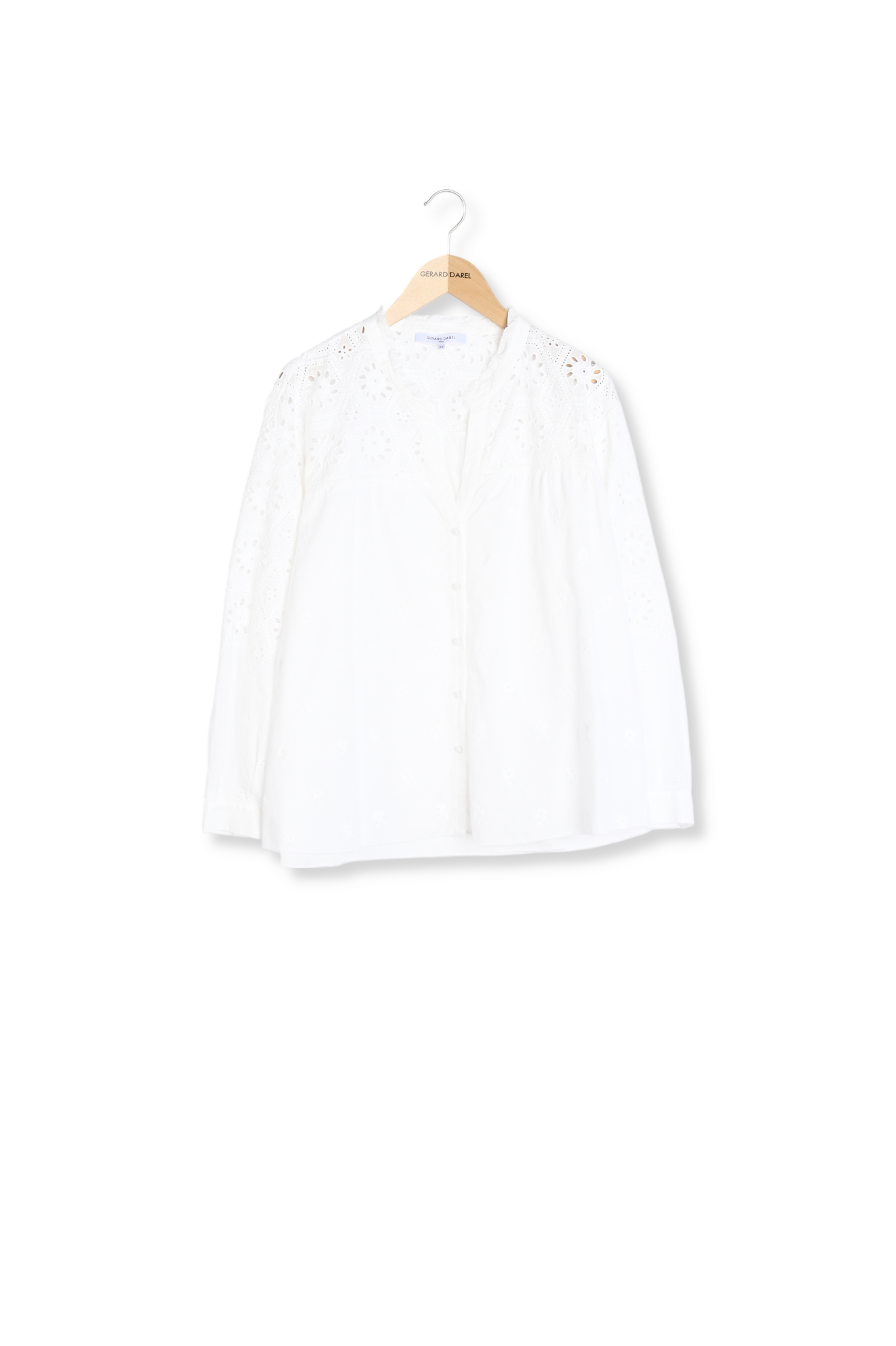 Chemise brodée - CECYLIA Faume - seconde main