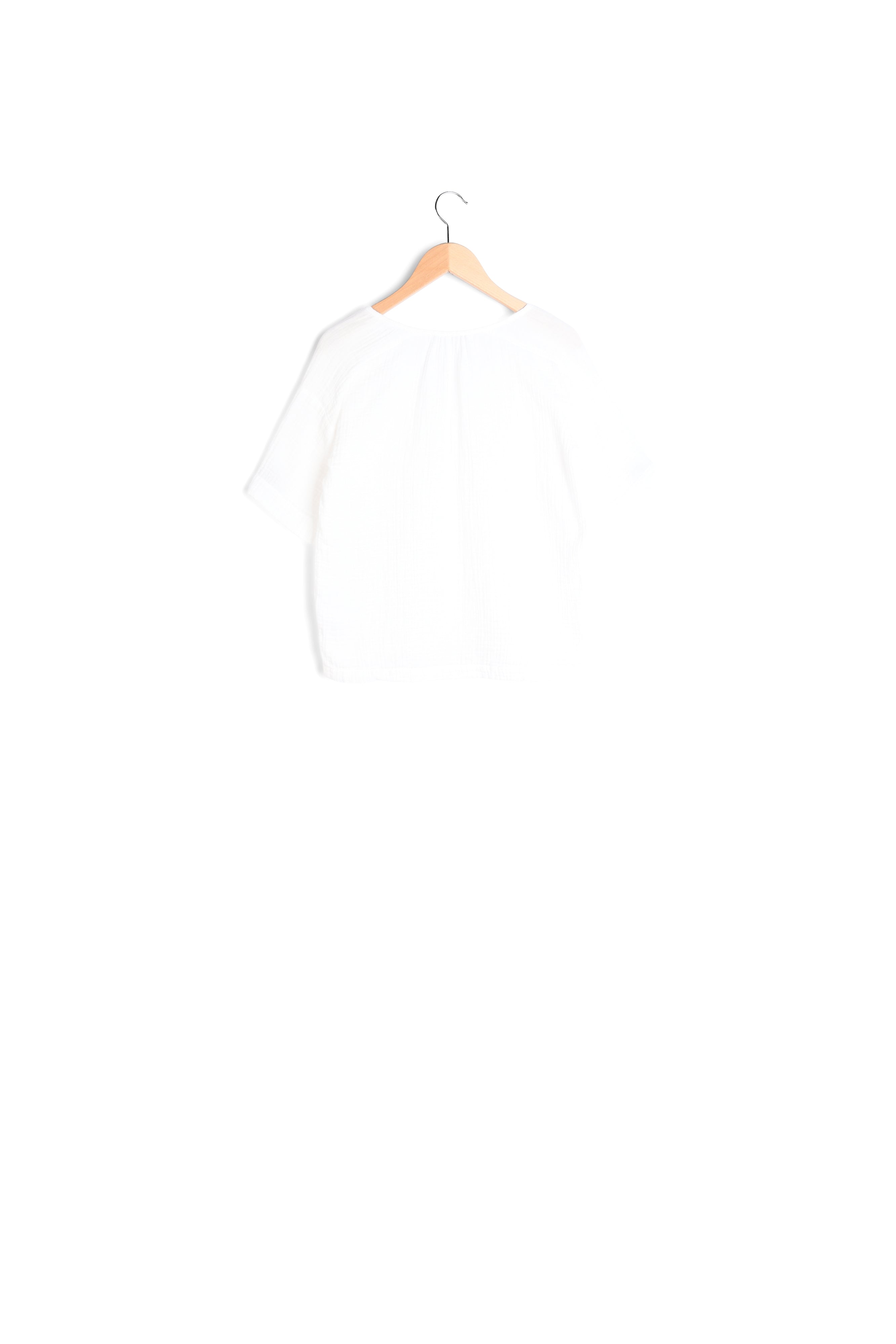 Blouse légère en coton - CECYLIA Faume - seconde main