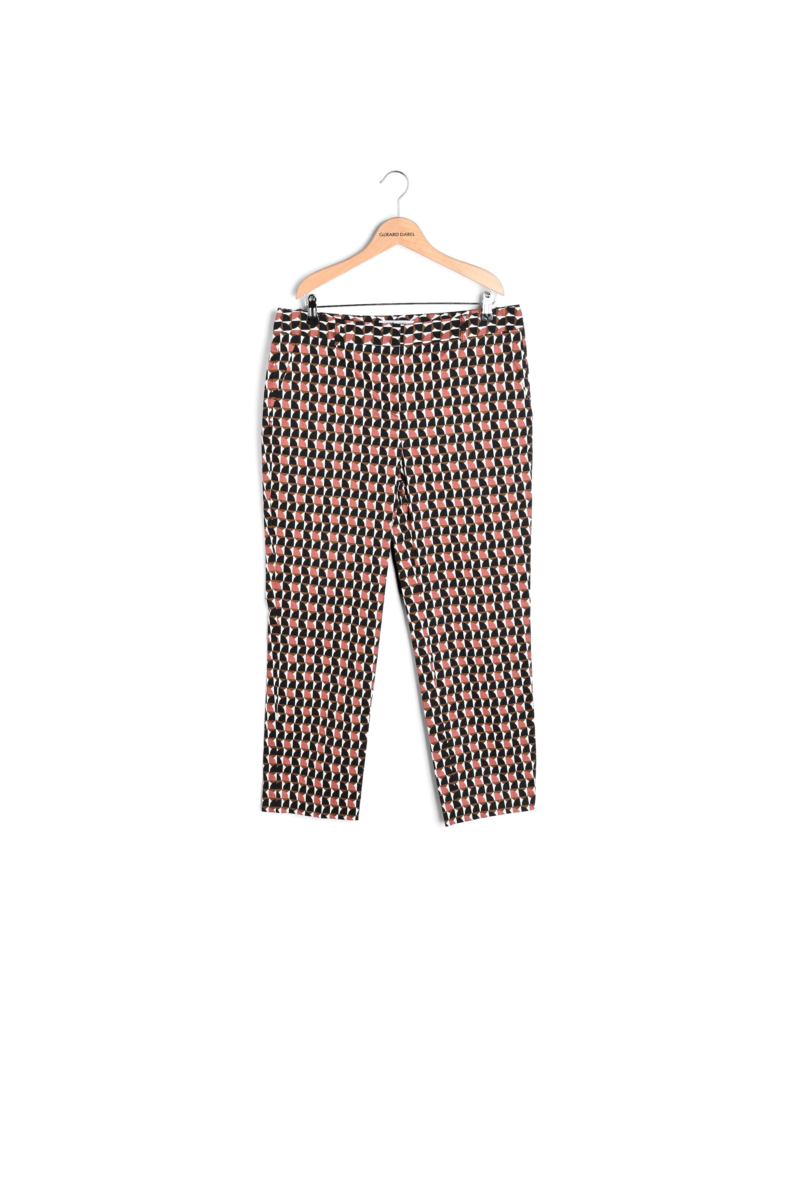 Pantalon Stretch à motif fantaisie - ELAZAR Faume - seconde main