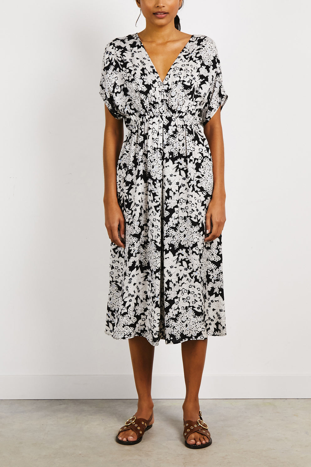 Robe fluide et fleurie - JOEY Faume - seconde main
