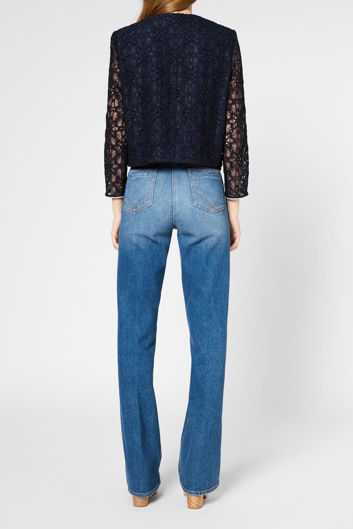 Veste courte en dentelle - RISA Faume - seconde main