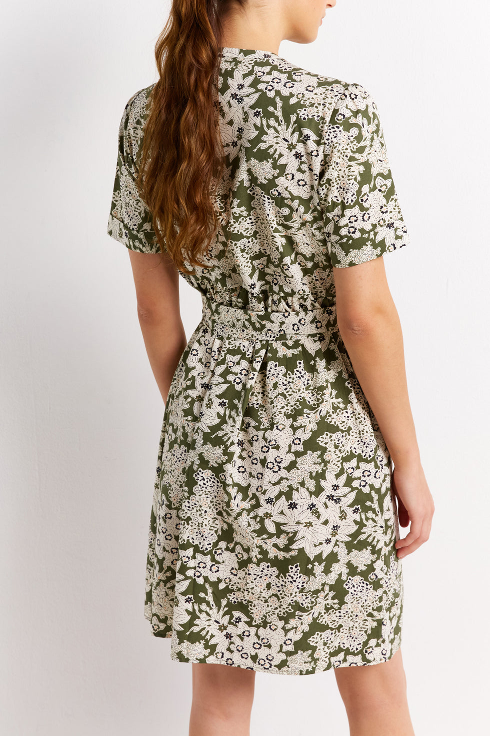 Robe babydoll imprimée - JORDAN Faume - seconde main