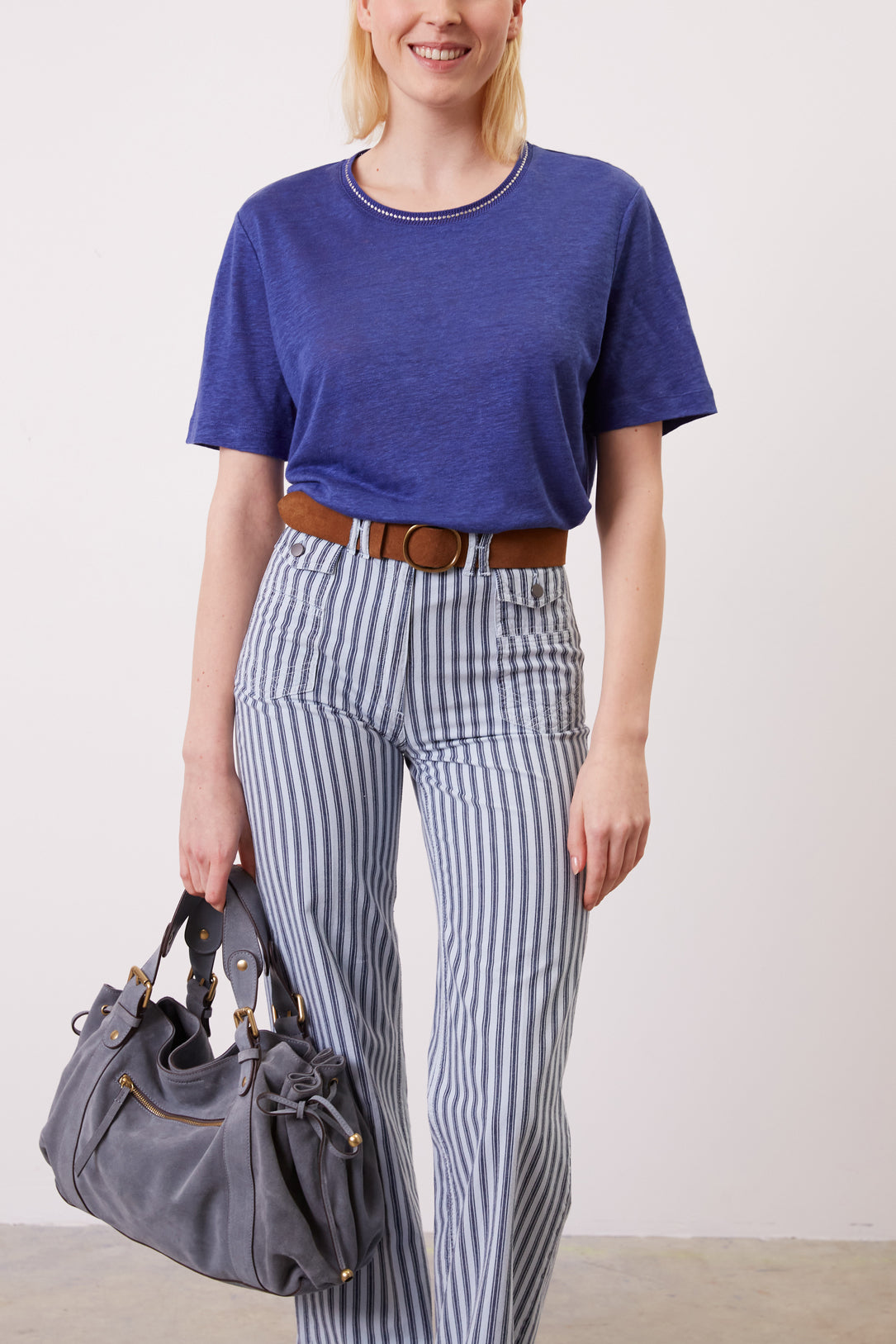 T-Shirt lin - AGNES Faume - seconde main