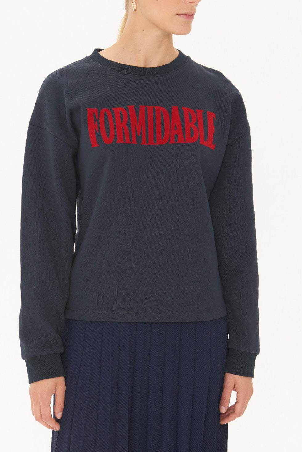 ELIOT - Sweat-shirt avec inscription floquée Faume - seconde main