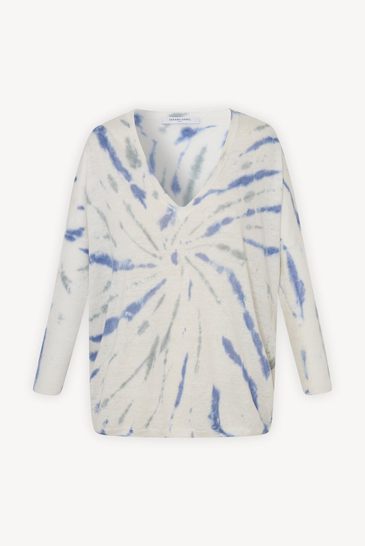 Pull V en lin - LAELLE Faume - seconde main