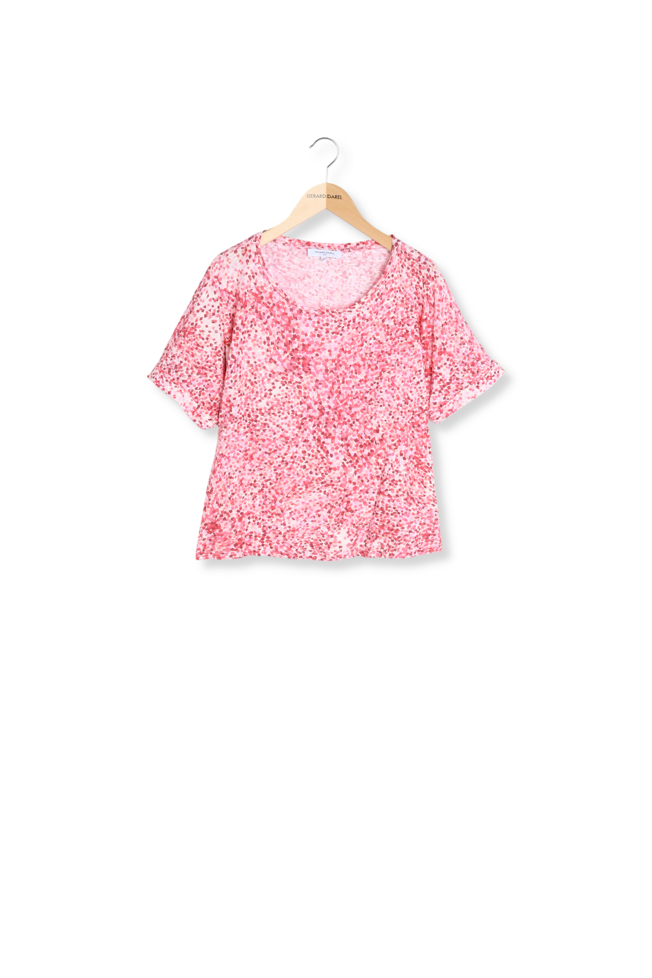 Tee-shirt loose à motif - ANGELE Faume - seconde main
