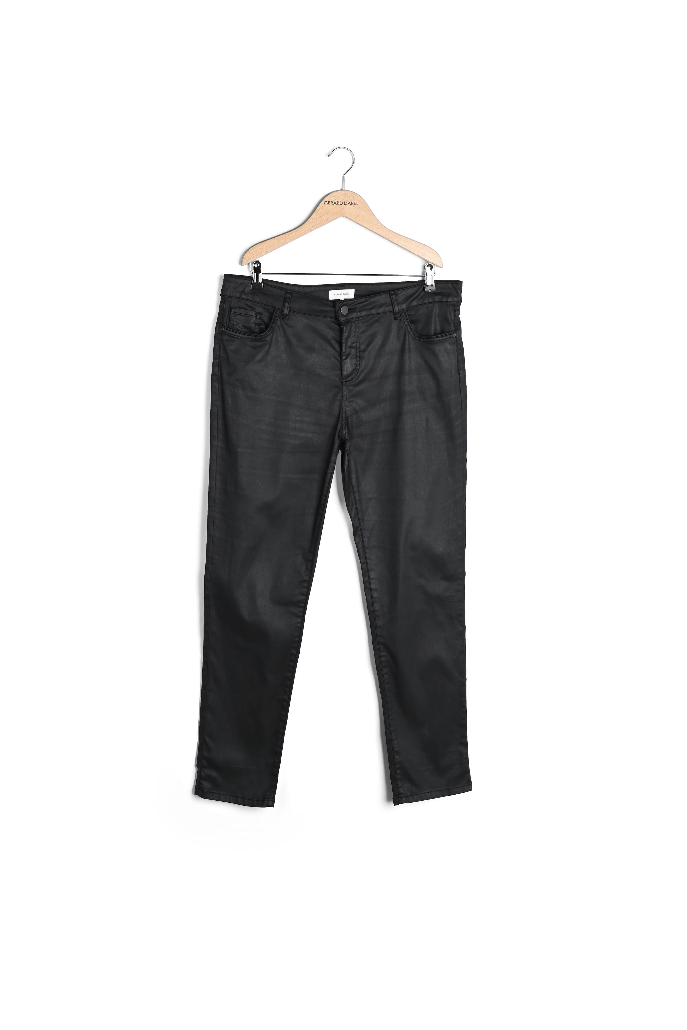 Jean slim en coton enduit - ELANA Faume - seconde main