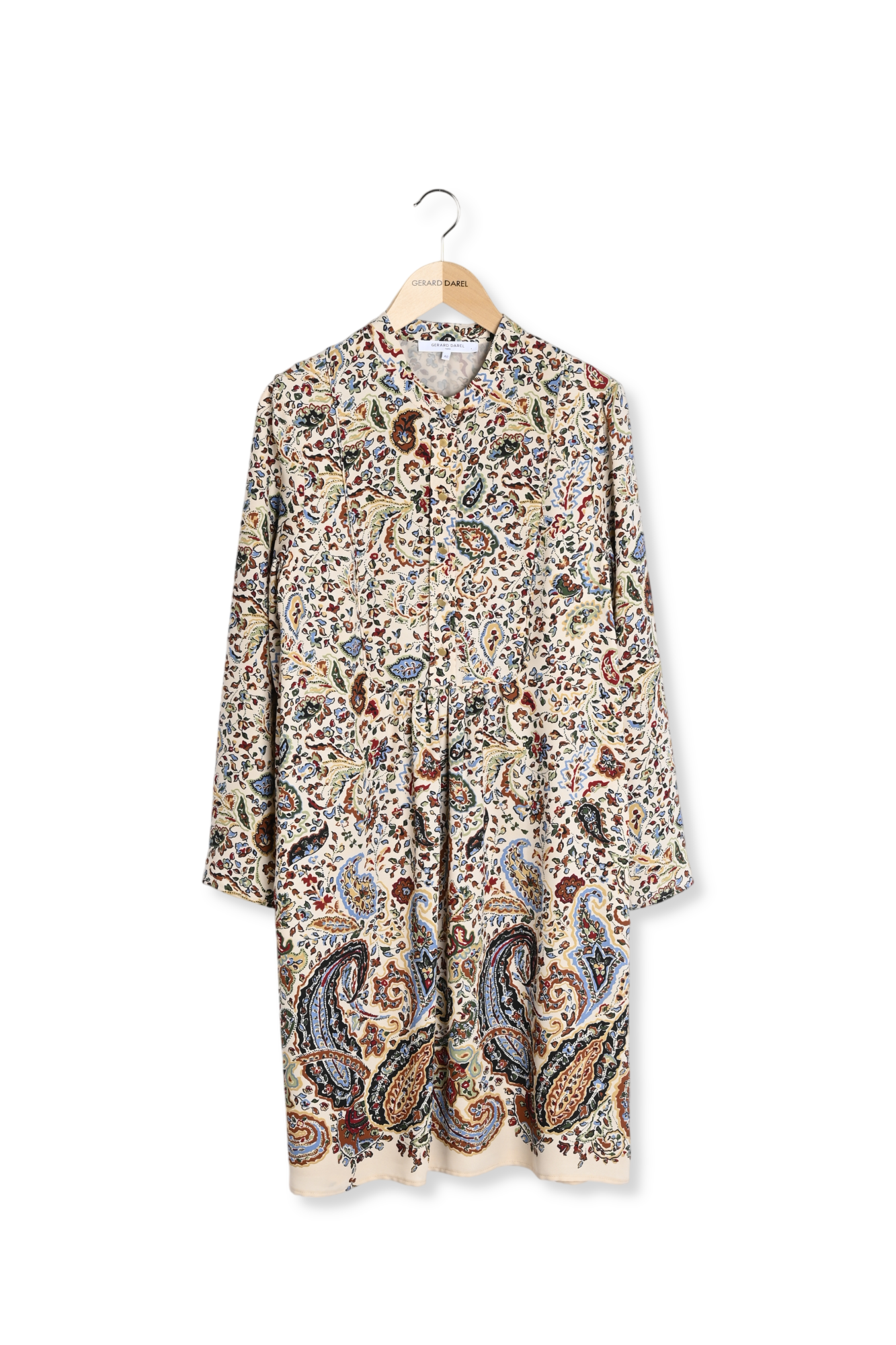 Thiane - Robe courte à imprimé cachemire Faume - seconde main