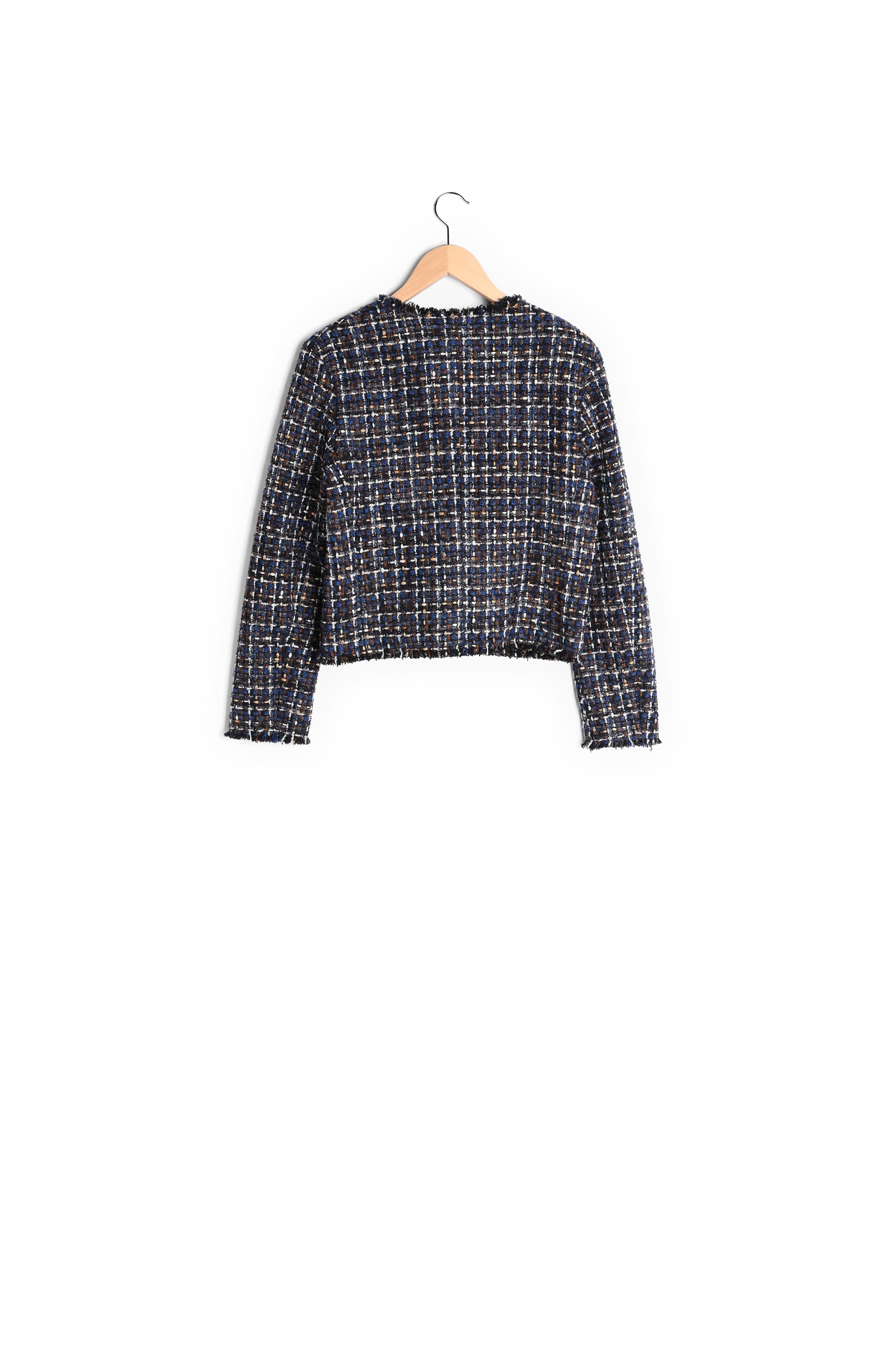 Veste courte en tweed et lurex - NONA Faume - seconde main