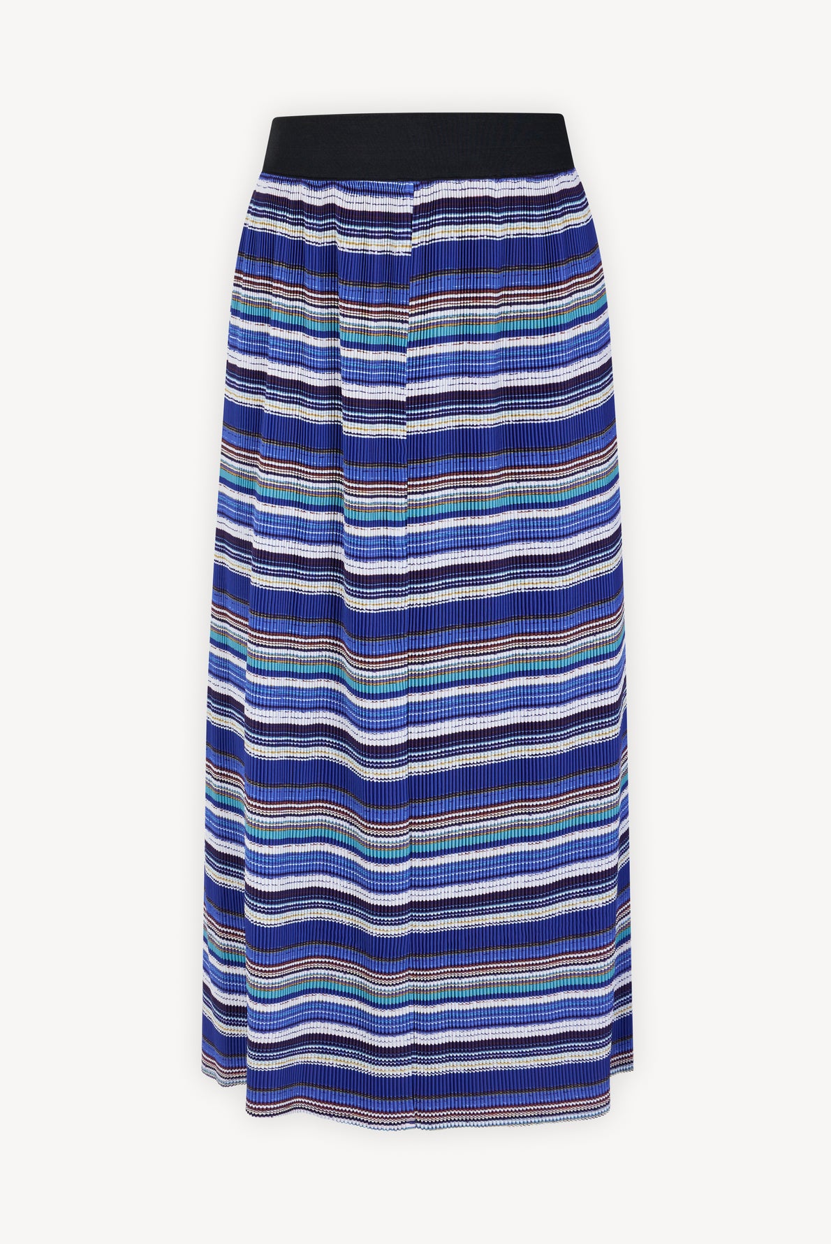 Jupe plissée à rayures - BLANCA Faume - seconde main