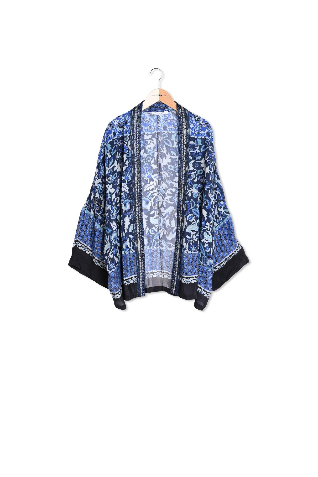 ANDREA - Gilet imprimé façon kimono Faume - seconde main