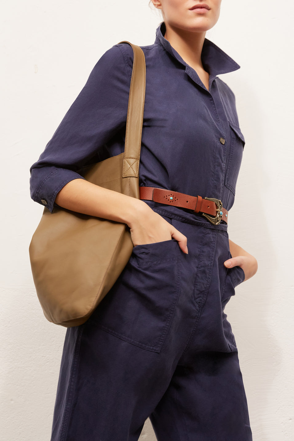 MAELLA - Combinaison-pantalon en lin Faume - seconde main