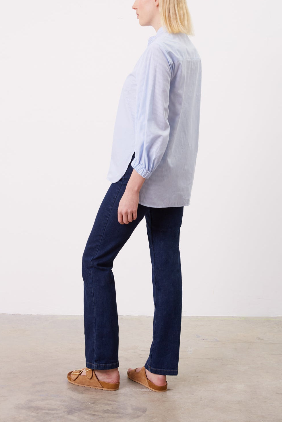 Blouse en coton à rayures - CALICIA Faume - seconde main