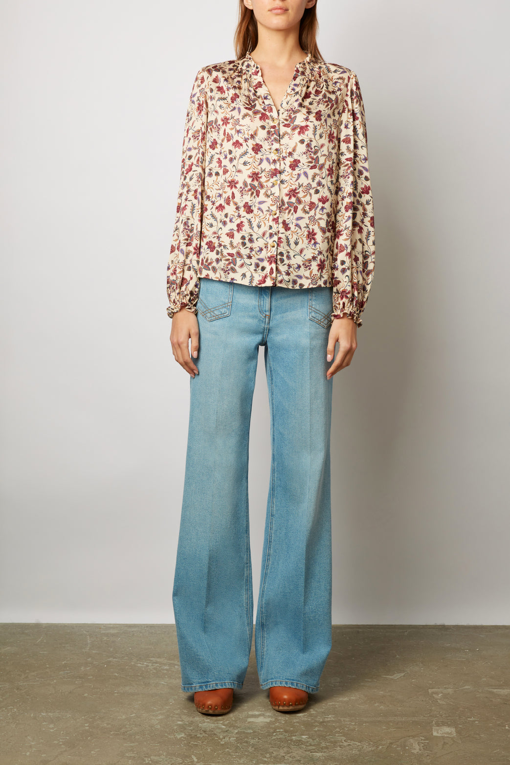 Chemise à imprimé cachemire - CYRIELLE Faume - seconde main