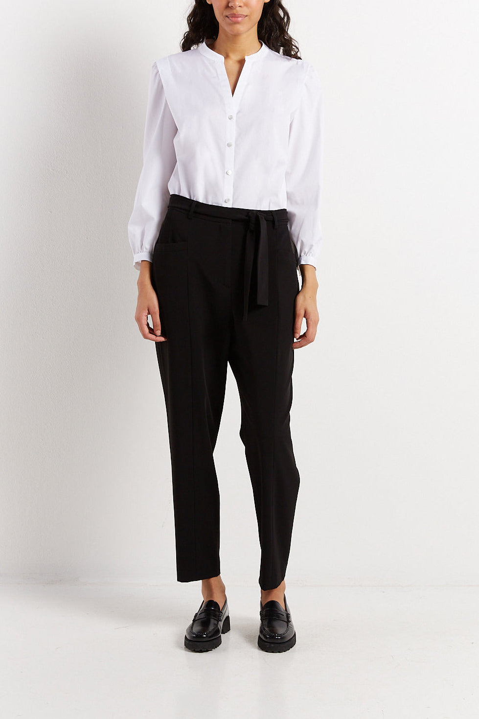 Pantalon ceinturé 7/8 - EROS Faume - seconde main