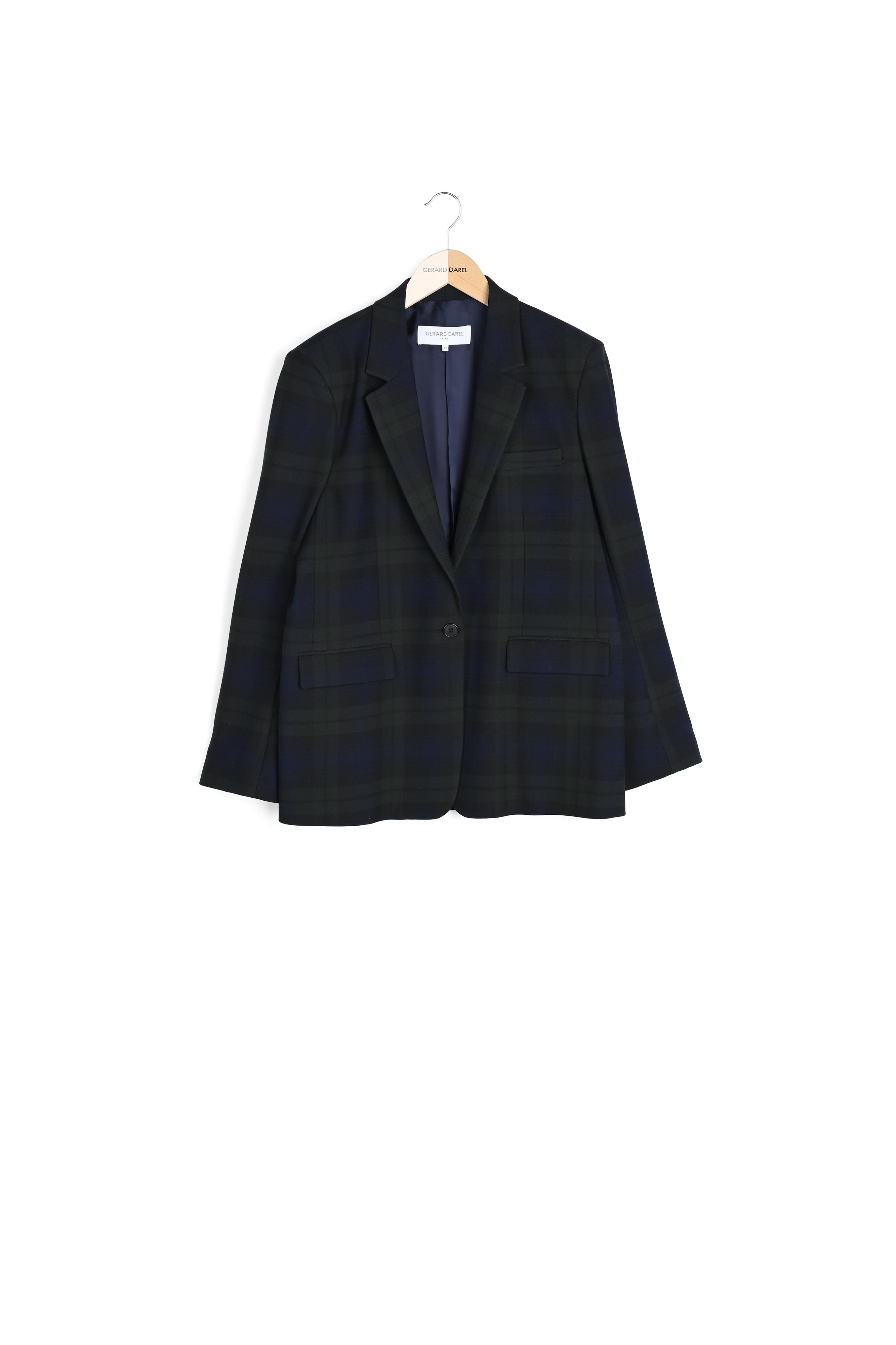 VALENTINA - Veste de tailleur à carreaux Faume - seconde main