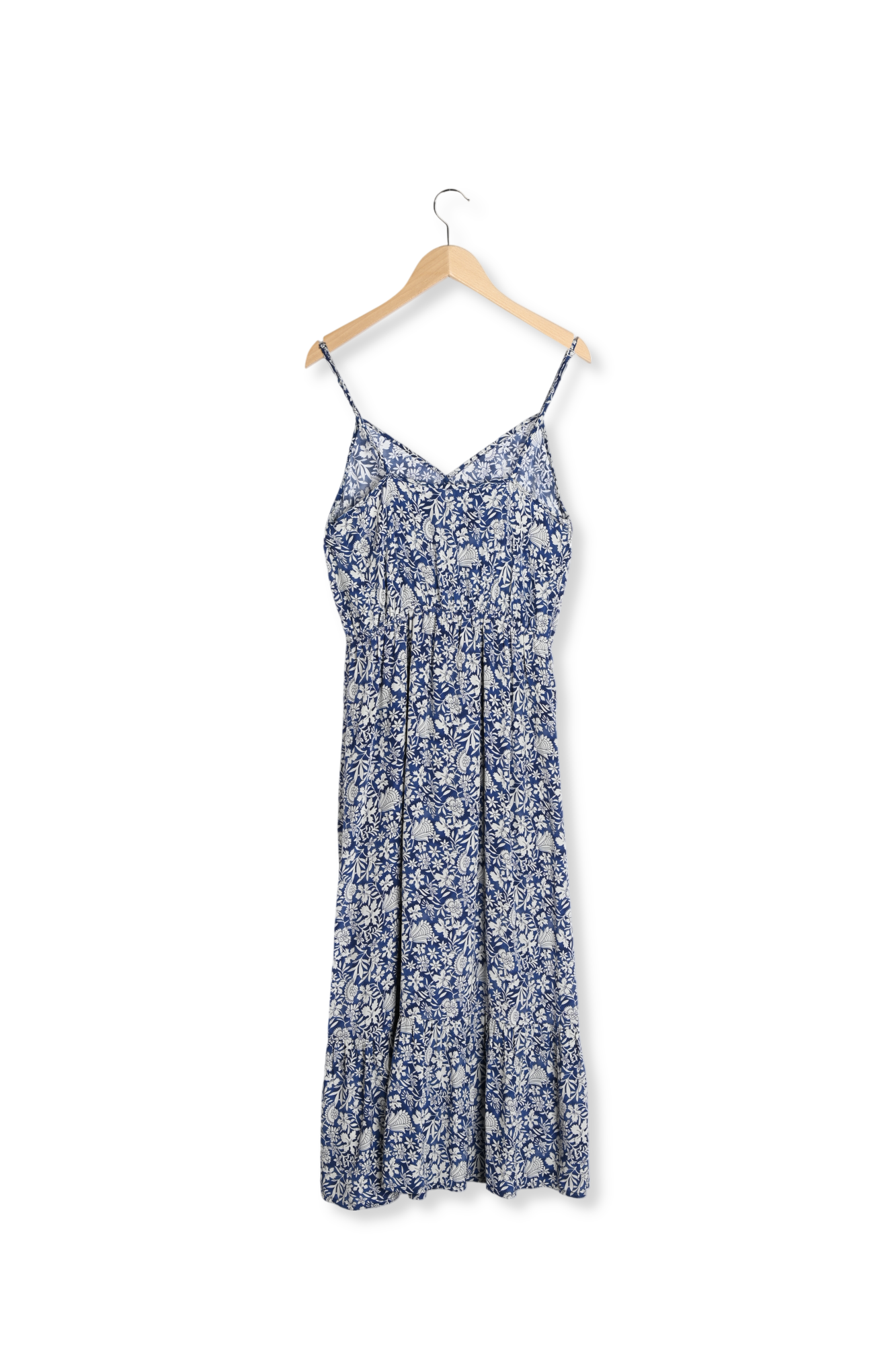 Robe imprimée à bretelles - ESIA Faume - seconde main
