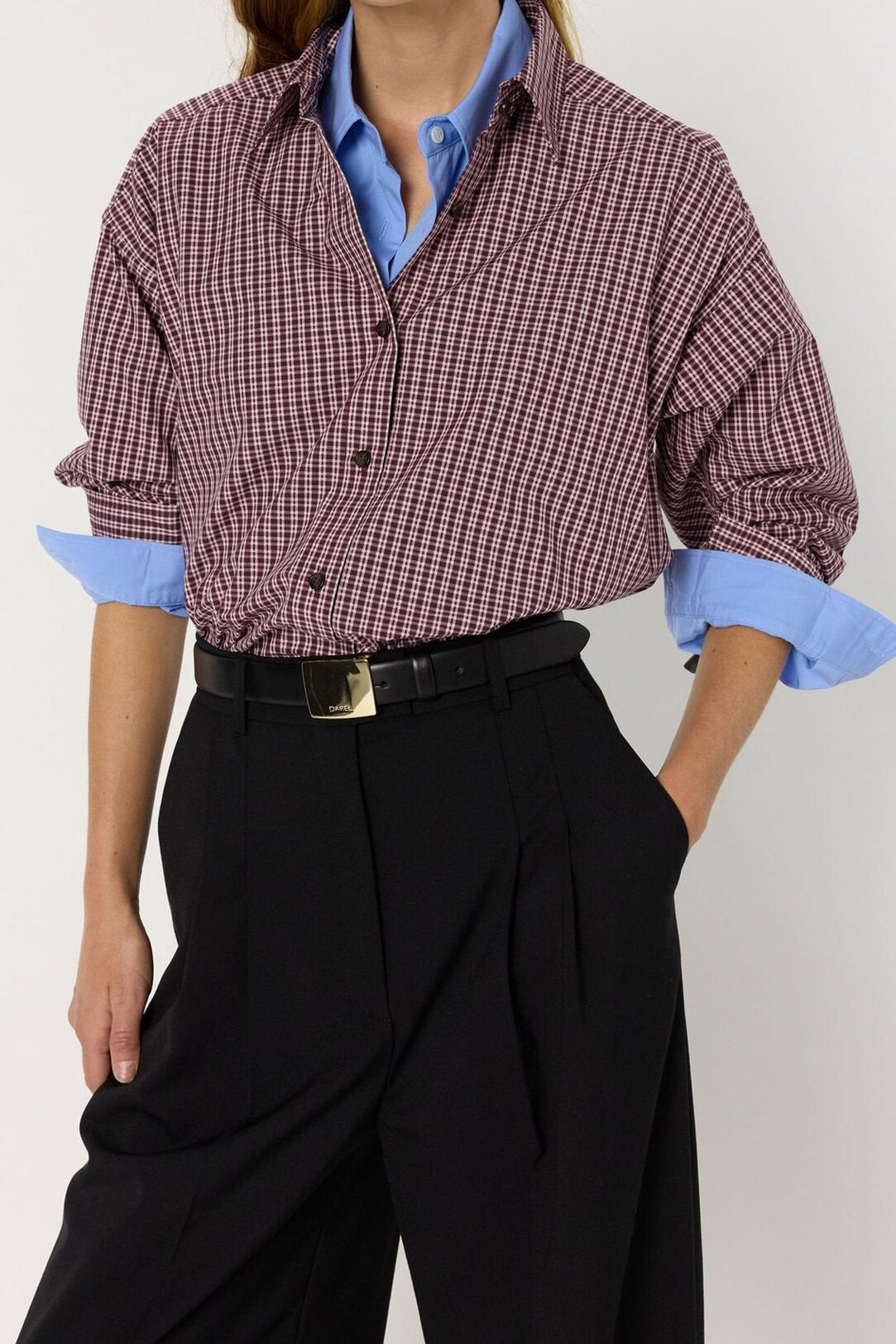 Chemise en coton à carreaux - ATHEA Faume - seconde main