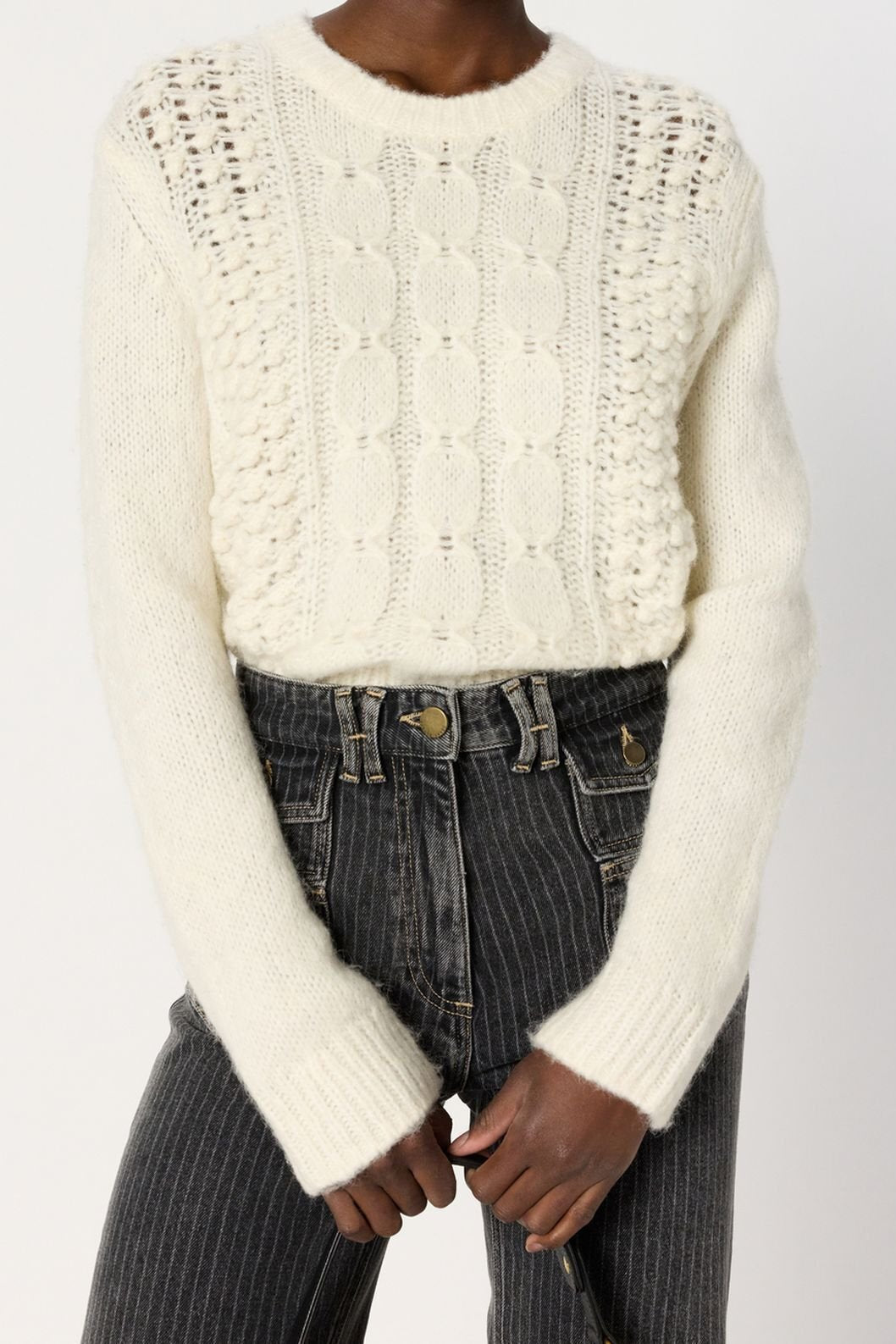 Pull à torsades - ESPERANZA Faume - seconde main