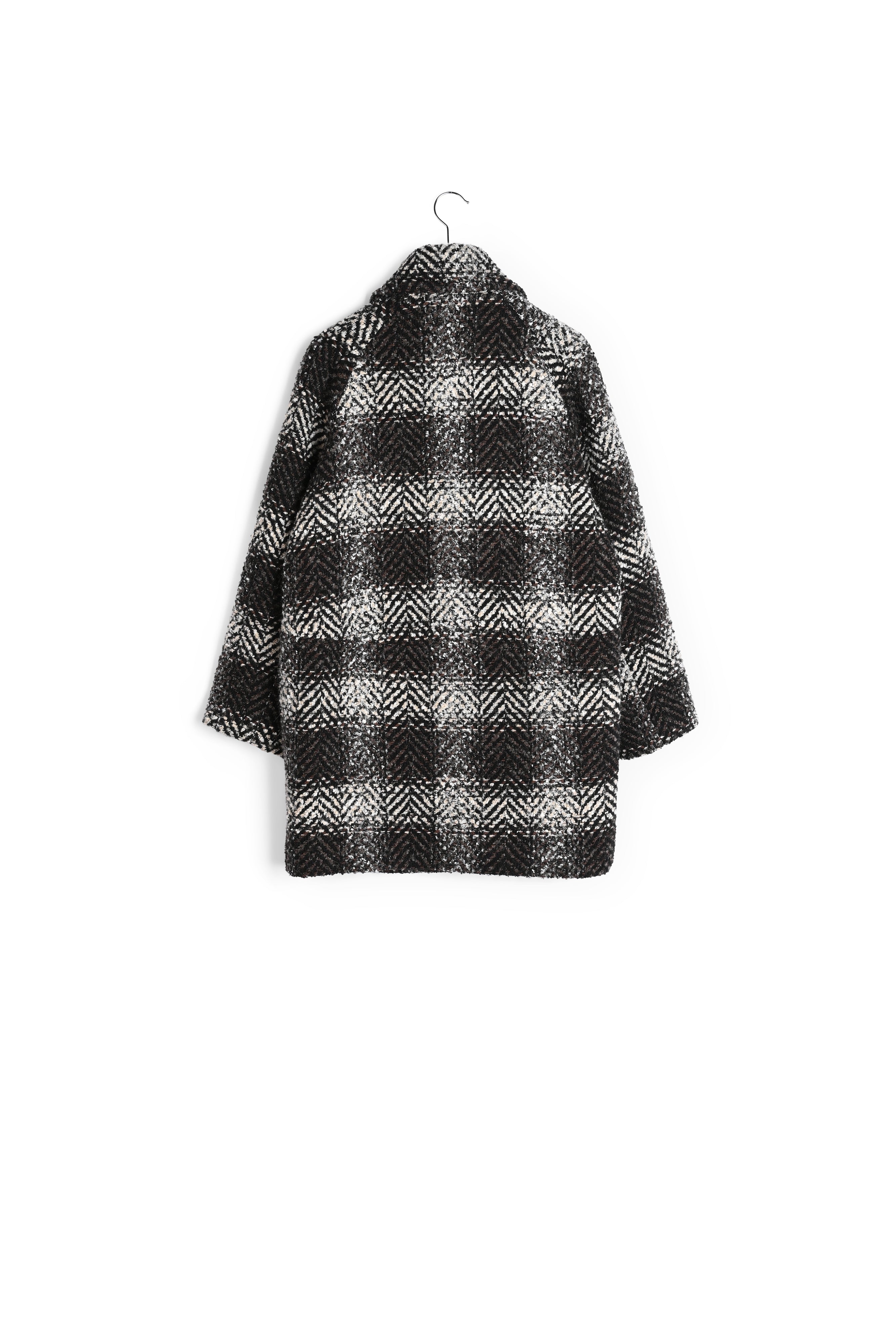 Manteau oversize en tweed - SIANA Faume - seconde main