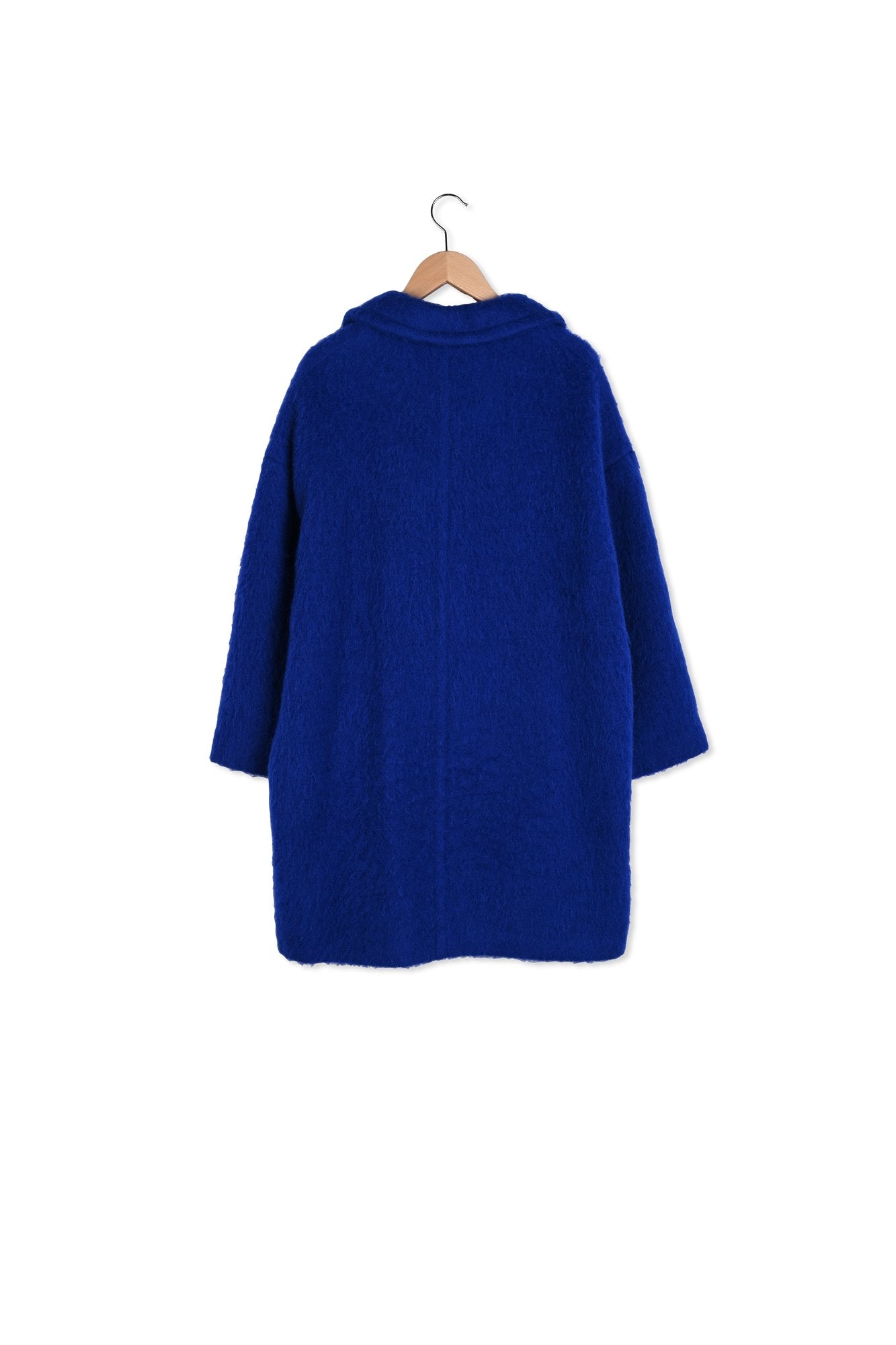 Manteau oversize en laine coloré - SALMA Faume - seconde main