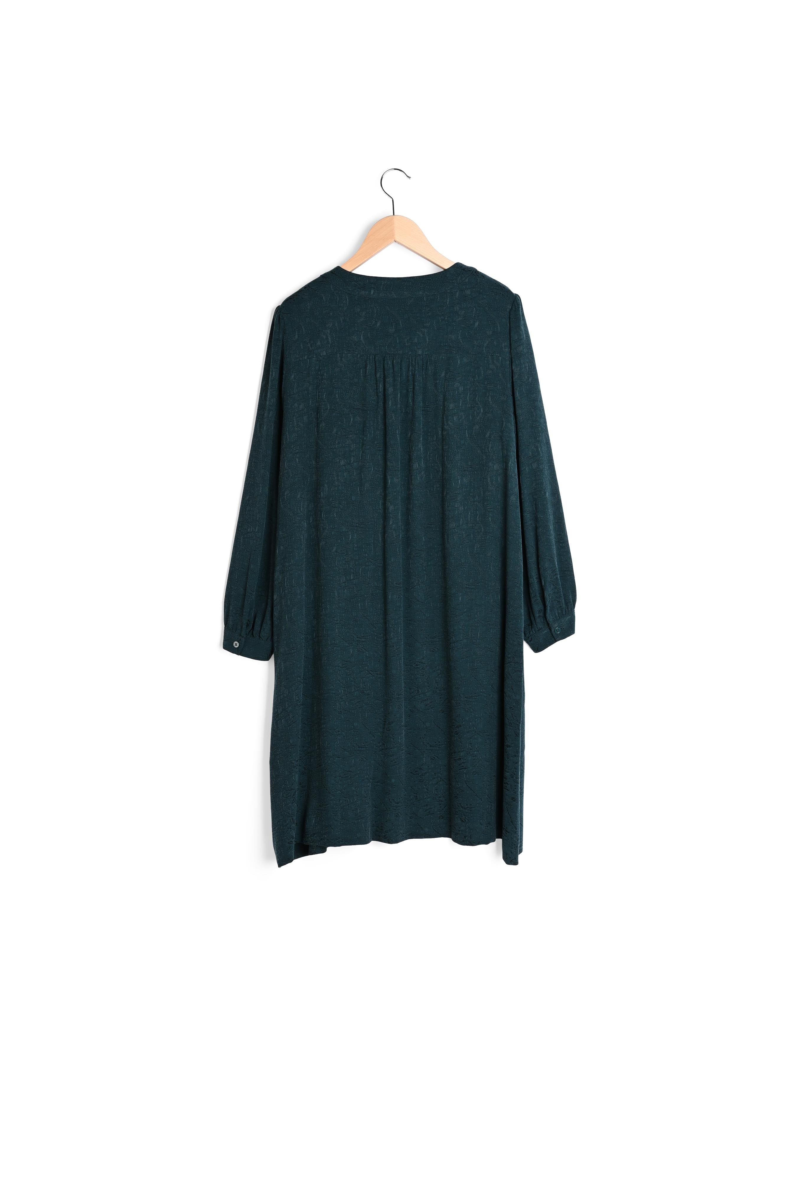 Robe trapèze à smocks - JAIMIE Faume - seconde main