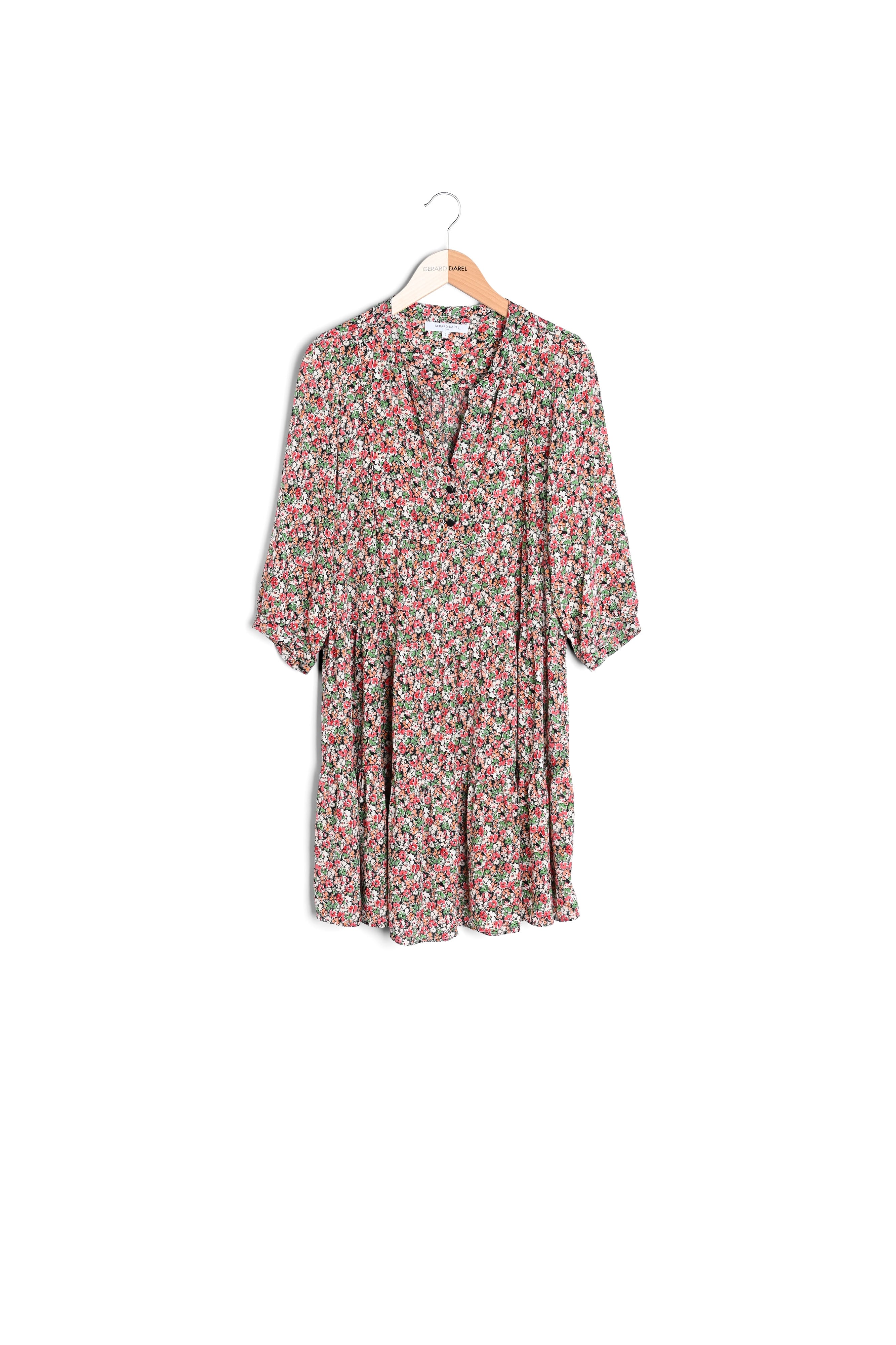 Robe fleurie à étages - JACOB Faume - seconde main