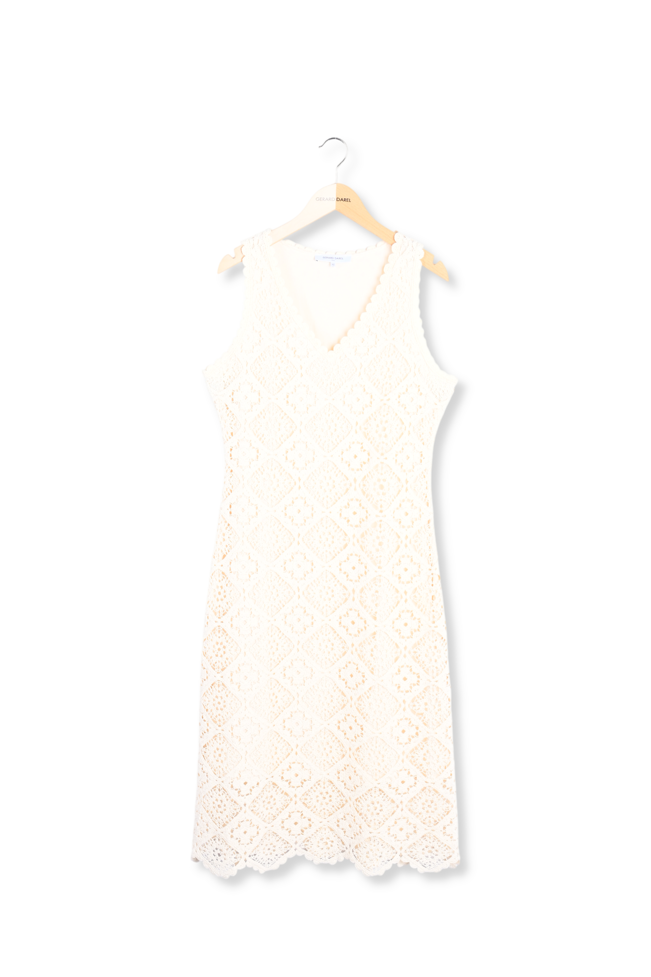 Robe cintrée en broderies - PAGETTE Faume - seconde main