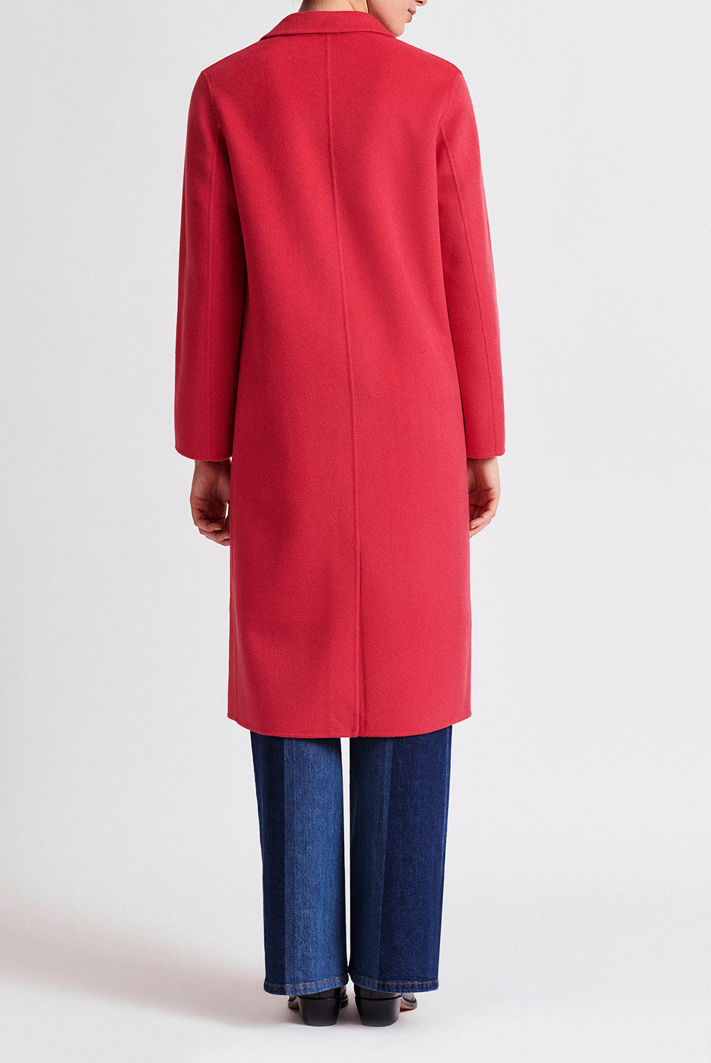 ROSY - Manteau en laine double face Faume - seconde main